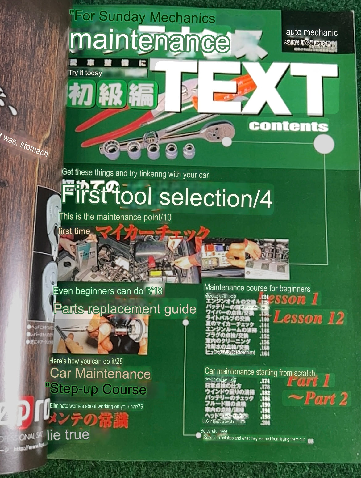 Auto Mechanic DIY Magazine - April 2001