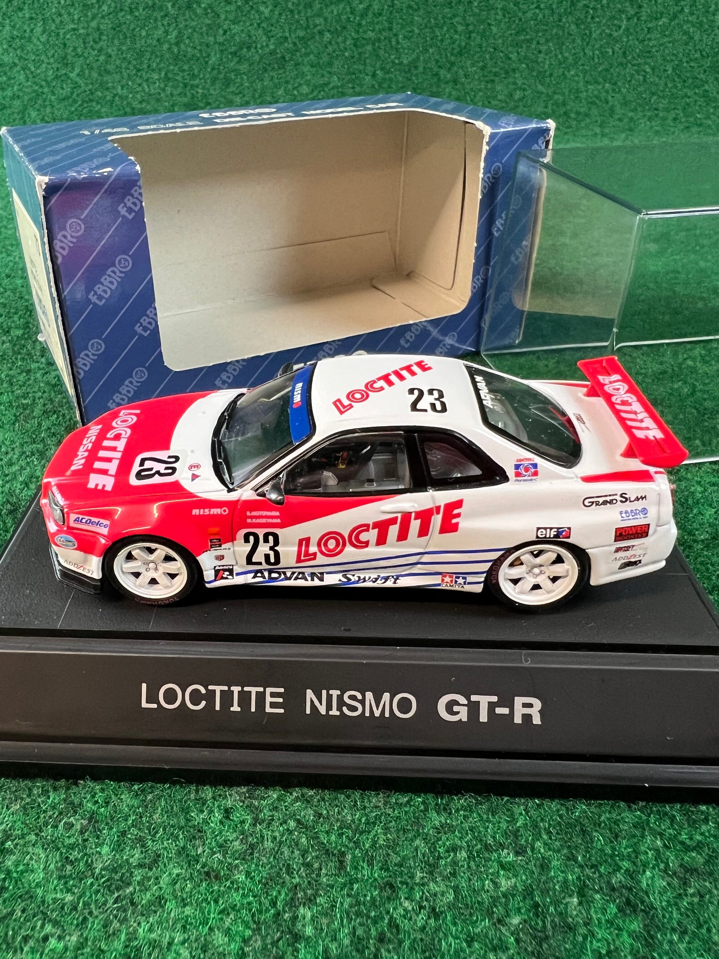 EBBRO - Super Taikyu Loctite Nismo Nissan Skyline R34 GT-R 1/43 Scale Diecast