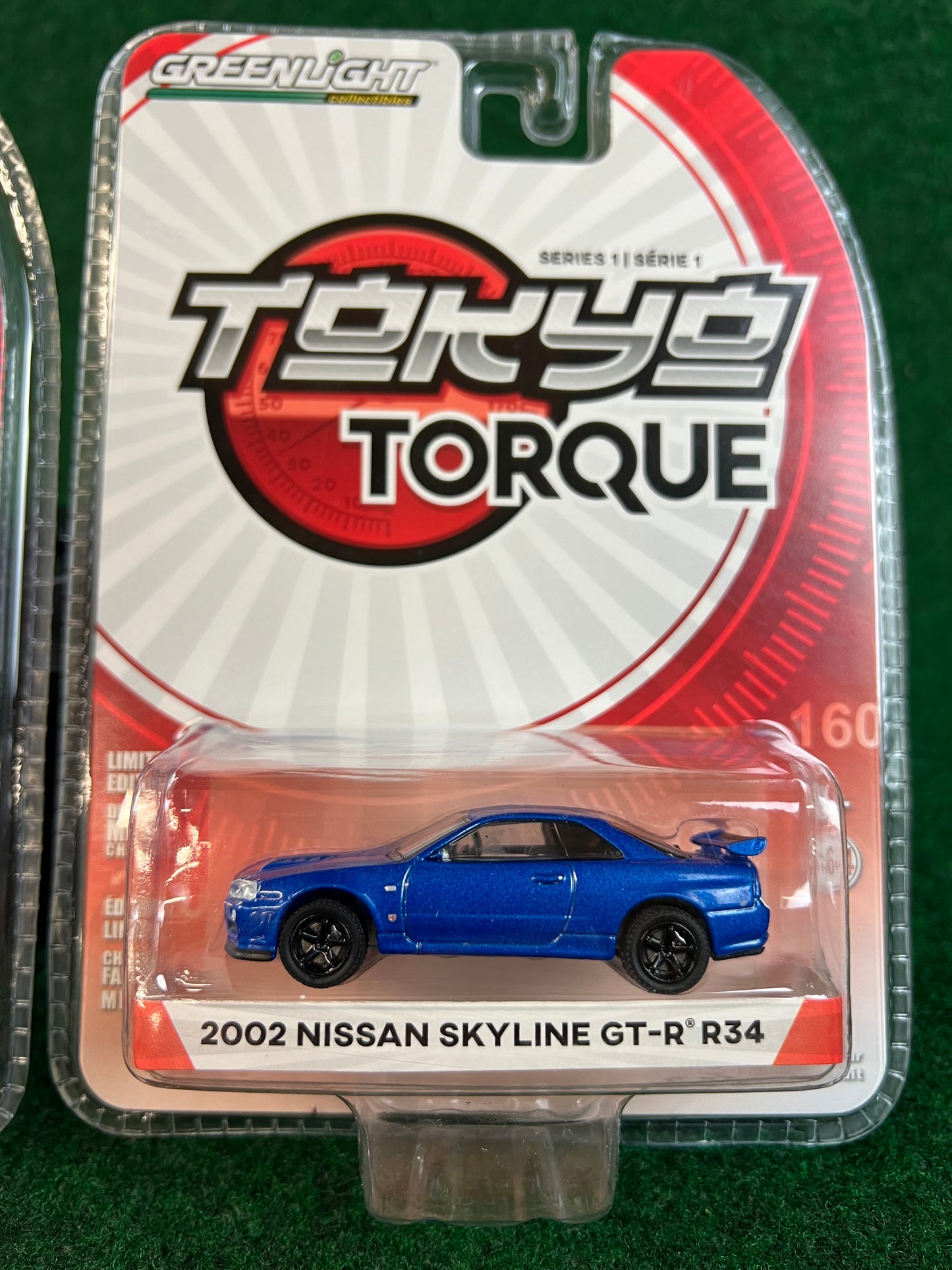 Greenlight - Tokyo Torque Nissan Skyline GT-R R34 Set of 2 (Small) Diecast