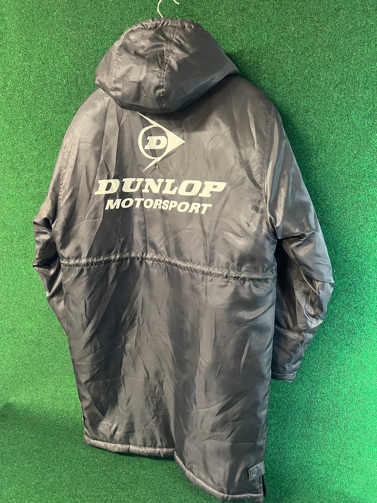 DUNLOP Motorsport - Insulated Fleece Lined Dark Grey Bench Coat