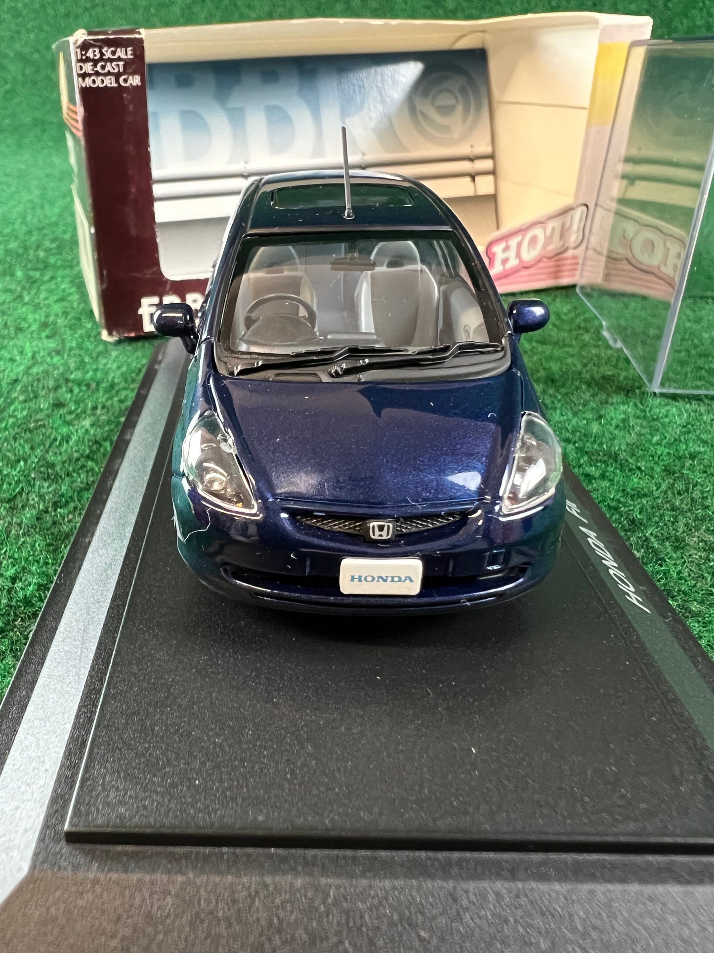 EBBRO HOT - Honda Fit - Dark Blue 1 of 840 1/43 Scale Diecast
