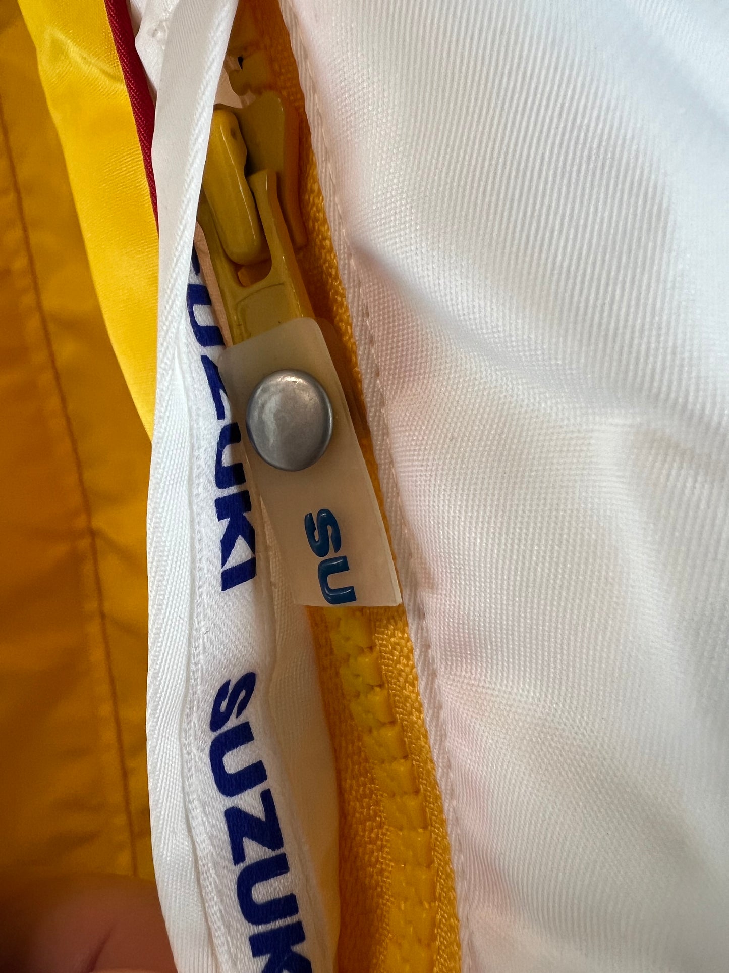 Suzuki Motorsports Racing Yellow Jacket