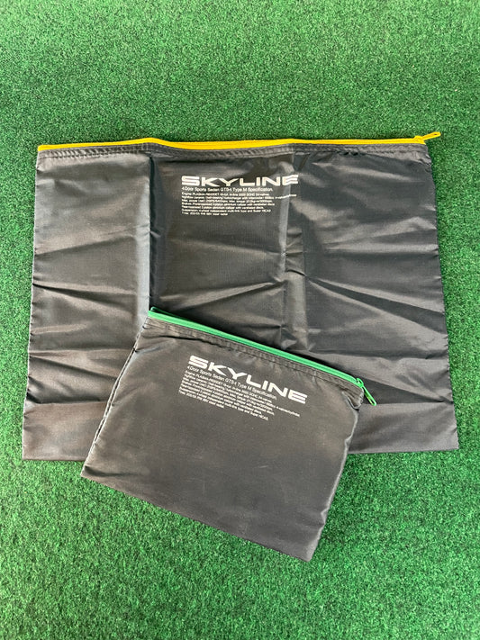 Nissan Skyline R32 GTS-T Type M - Green and Yellow Zipper Bags Set