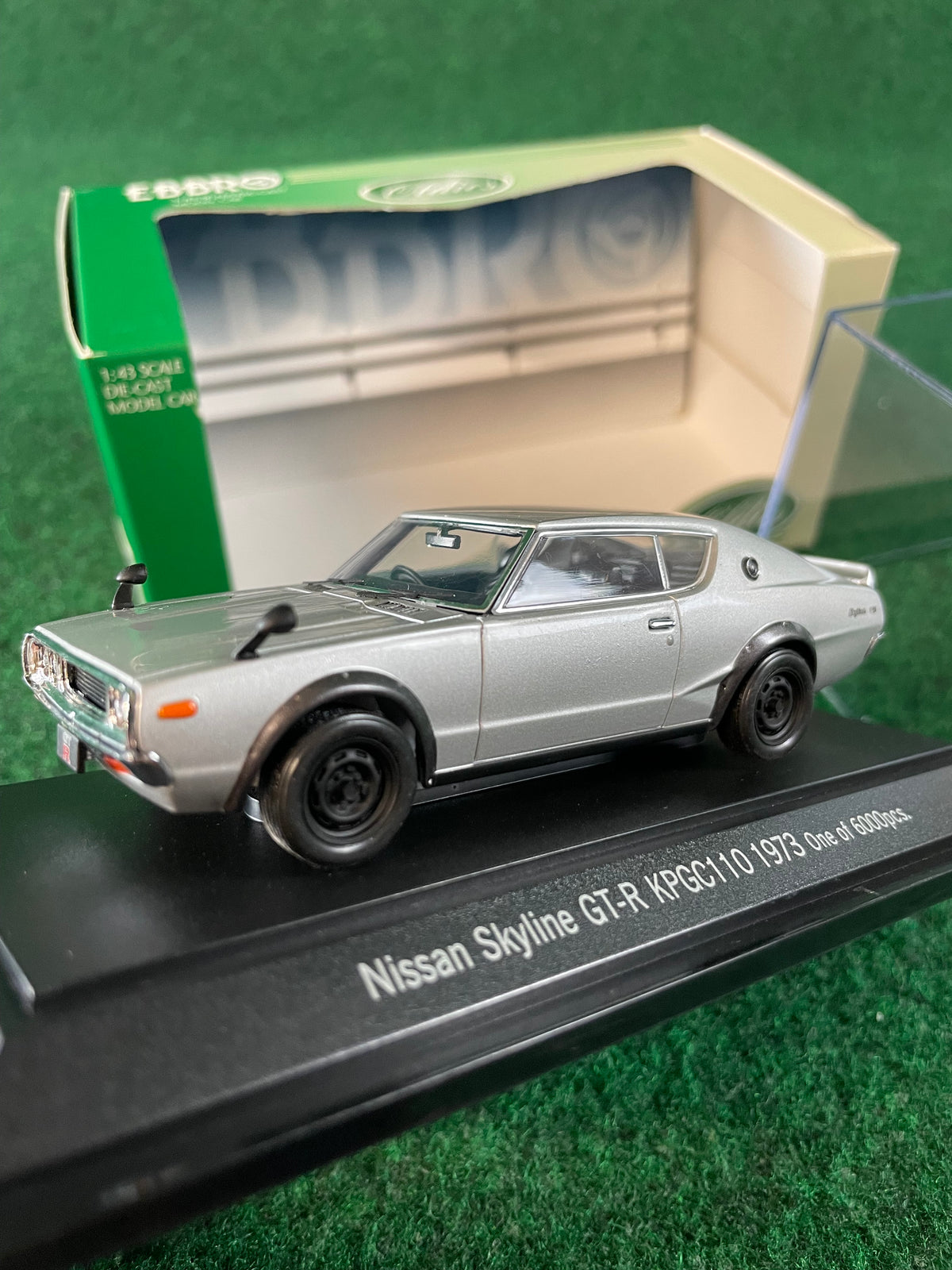 EBBRO Oldies - Nissan Skyline GT-R KPGC110 1973 1 of 6000 1/43 Scale Diecast