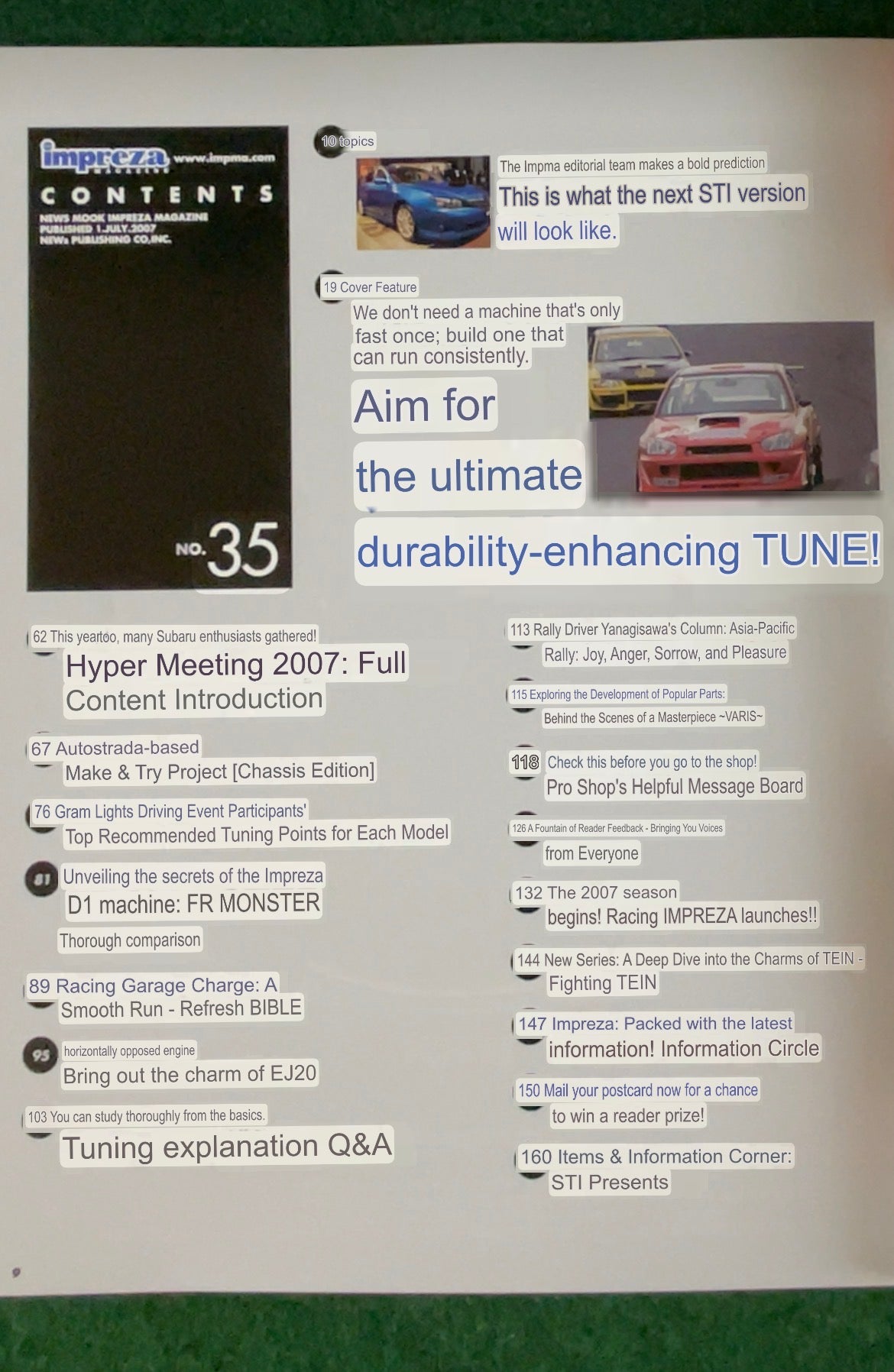 Impreza Magazine by Hyper Rev - No. 35