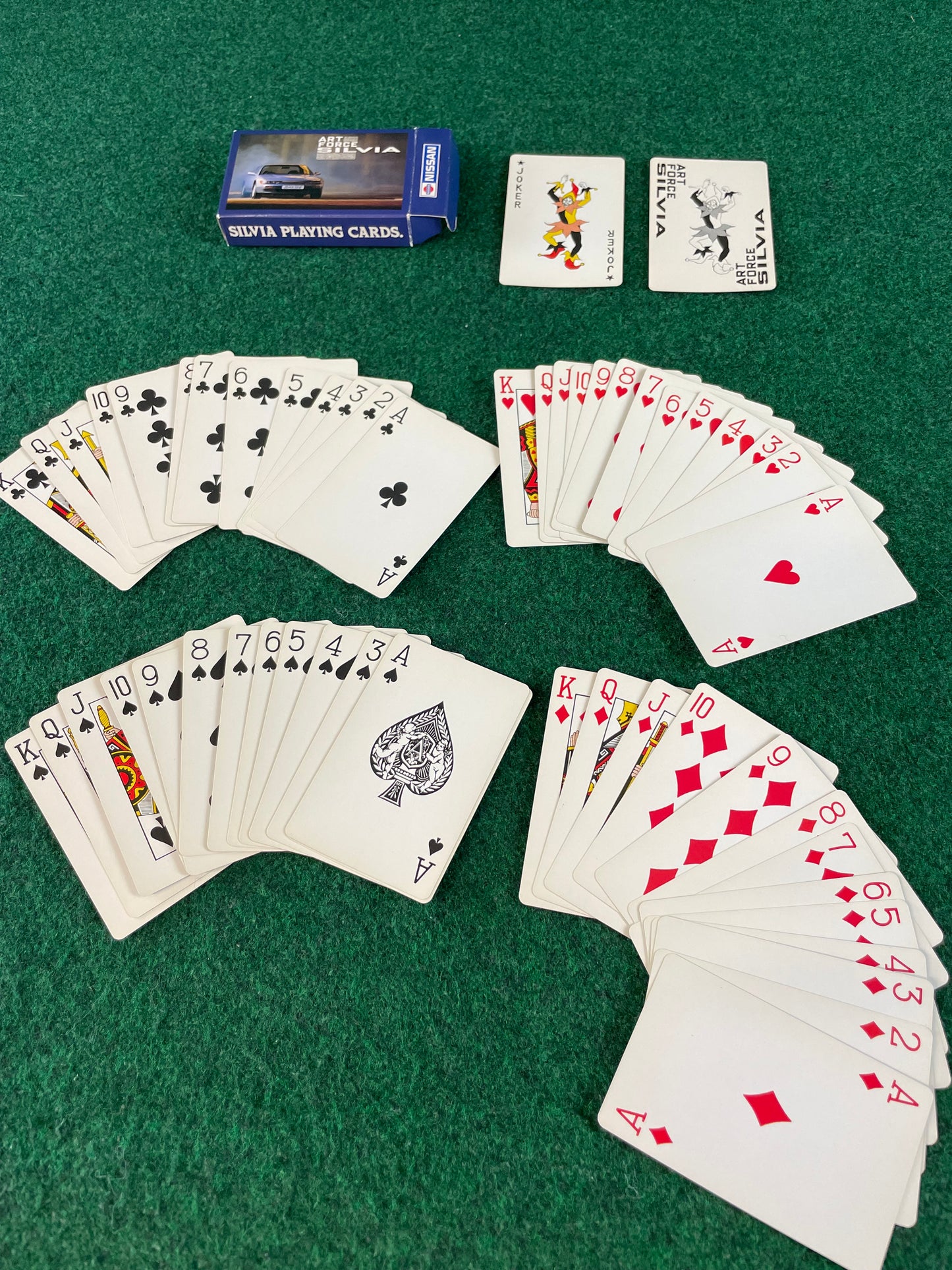 Nissan - ART FORCE SILVIA Playing Cards (6)