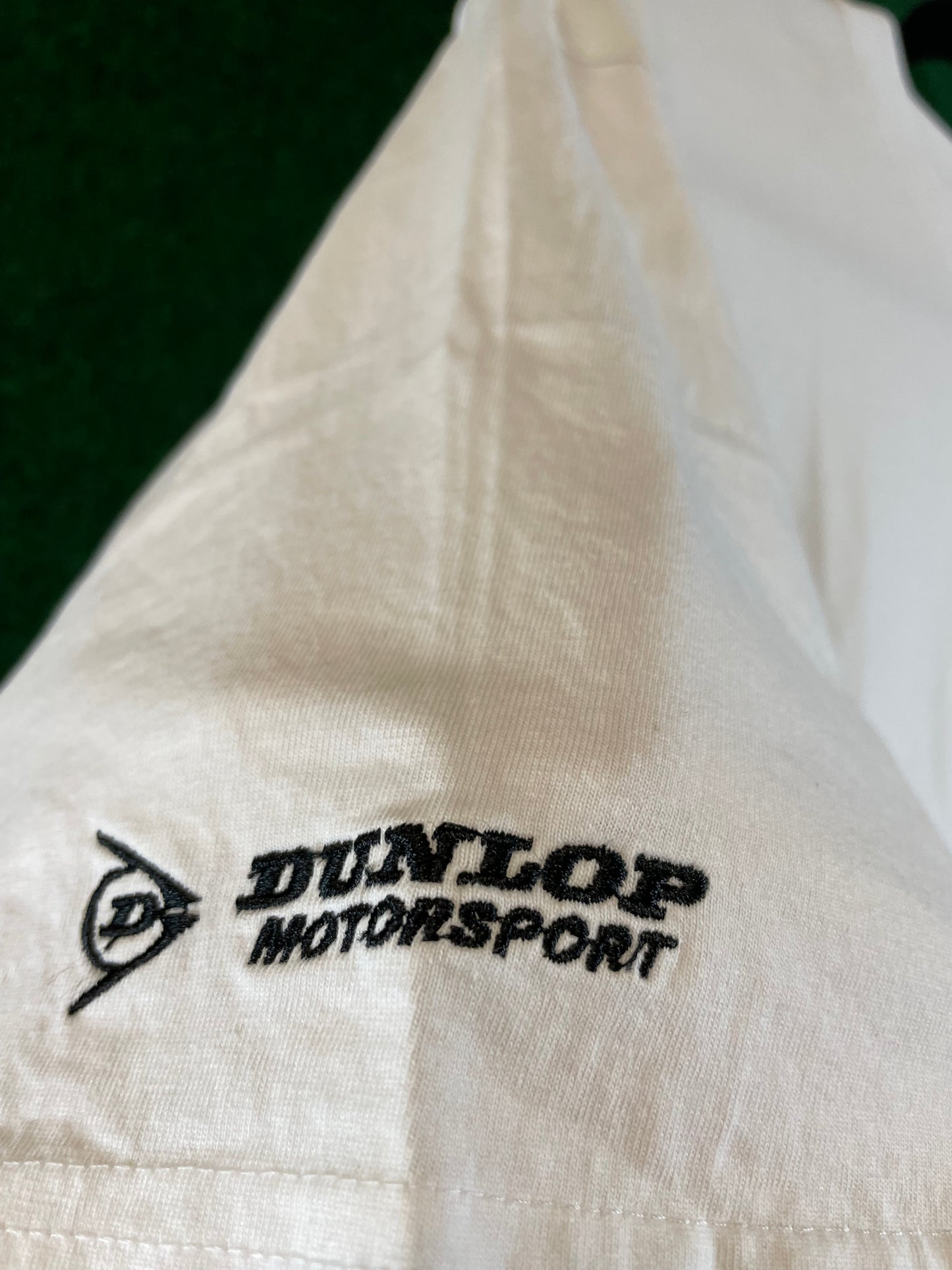 DUNLOP Motorsport - White Pocket T-Shirt