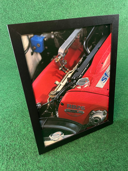 NISMO S1 Nissan Skyline RB26DETT Framed Feature Picture