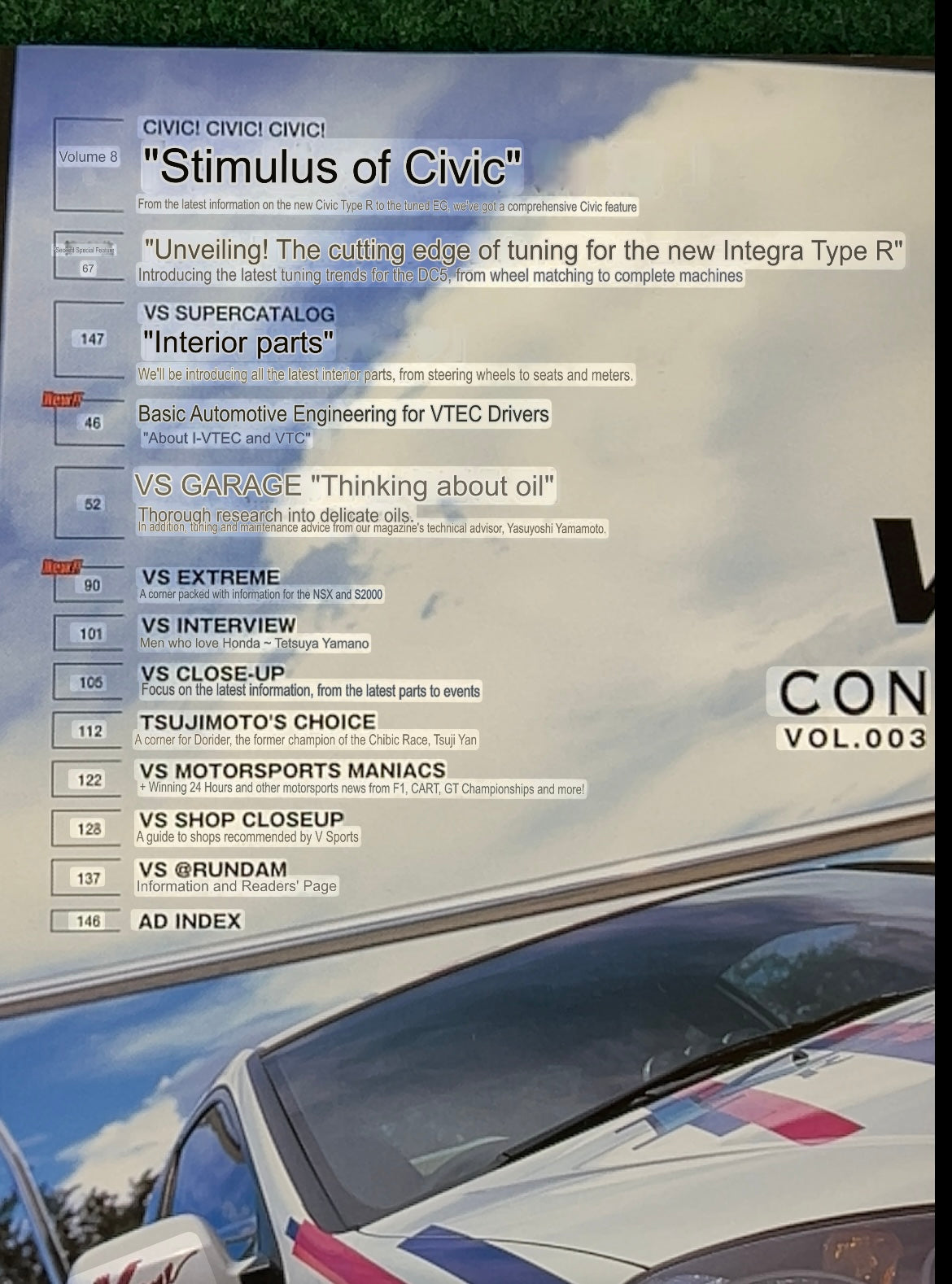 VTEC SPORTS Magazine - Vol. 003