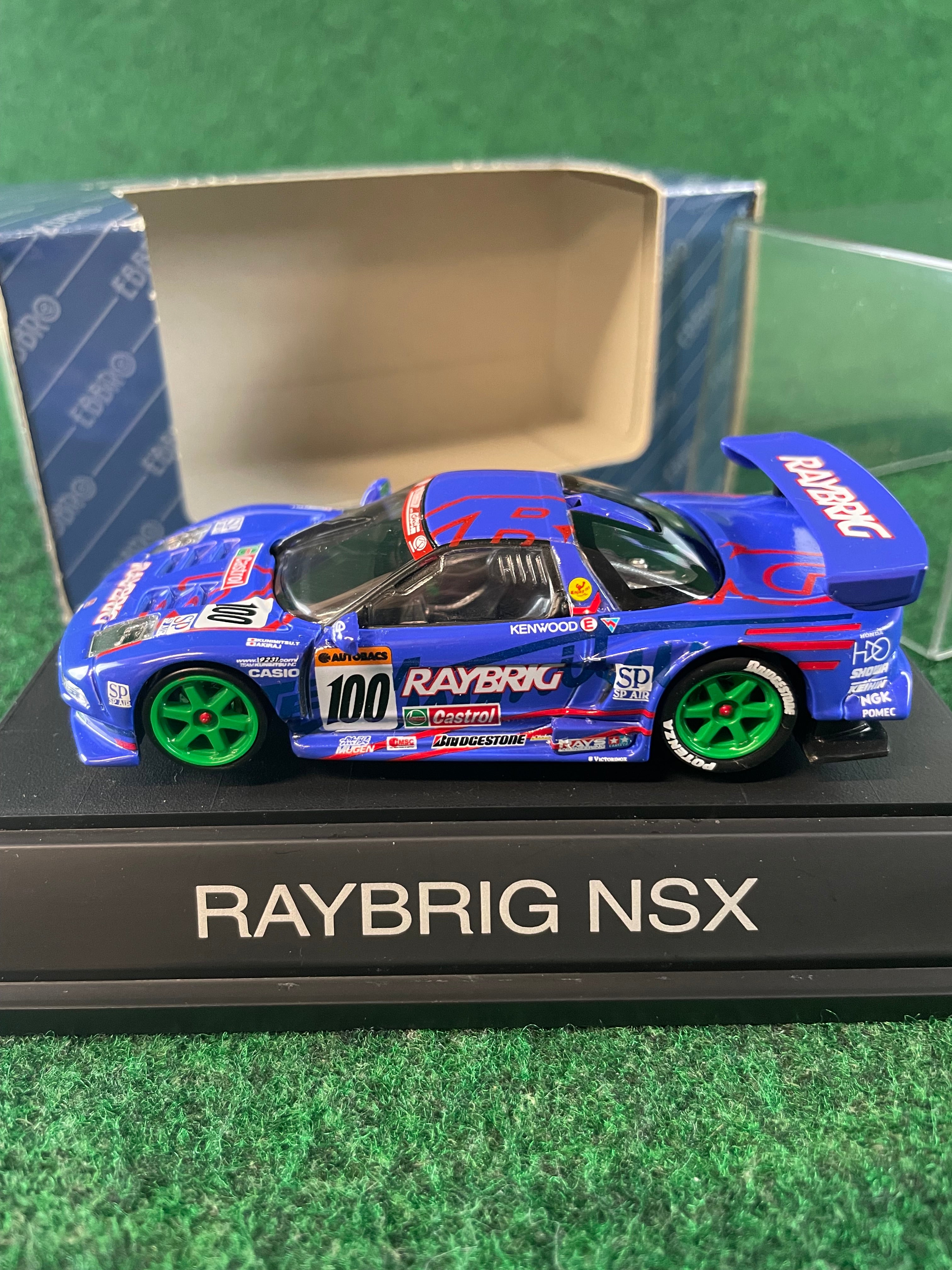 EBBRO - MMP Ltd. JGTC RAYBRIG Honda NSX 1/43 Scale Diecast