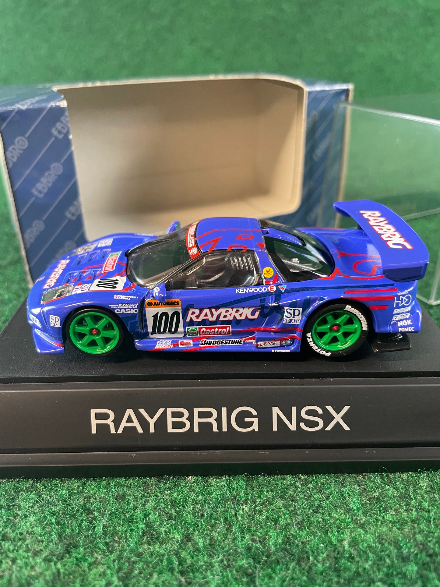 EBBRO - MMP Ltd. JGTC RAYBRIG Honda NSX 1/43 Scale Diecast