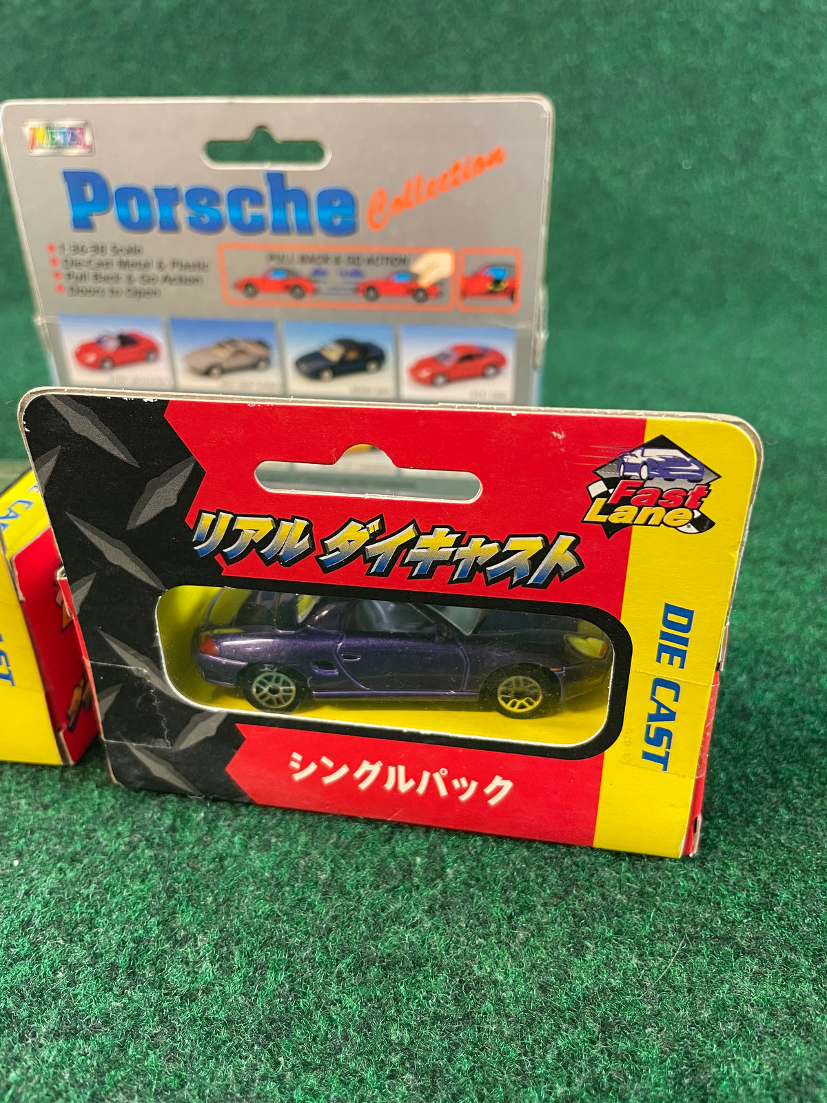 Porsche Boxster - Toy Car Diecast Set
