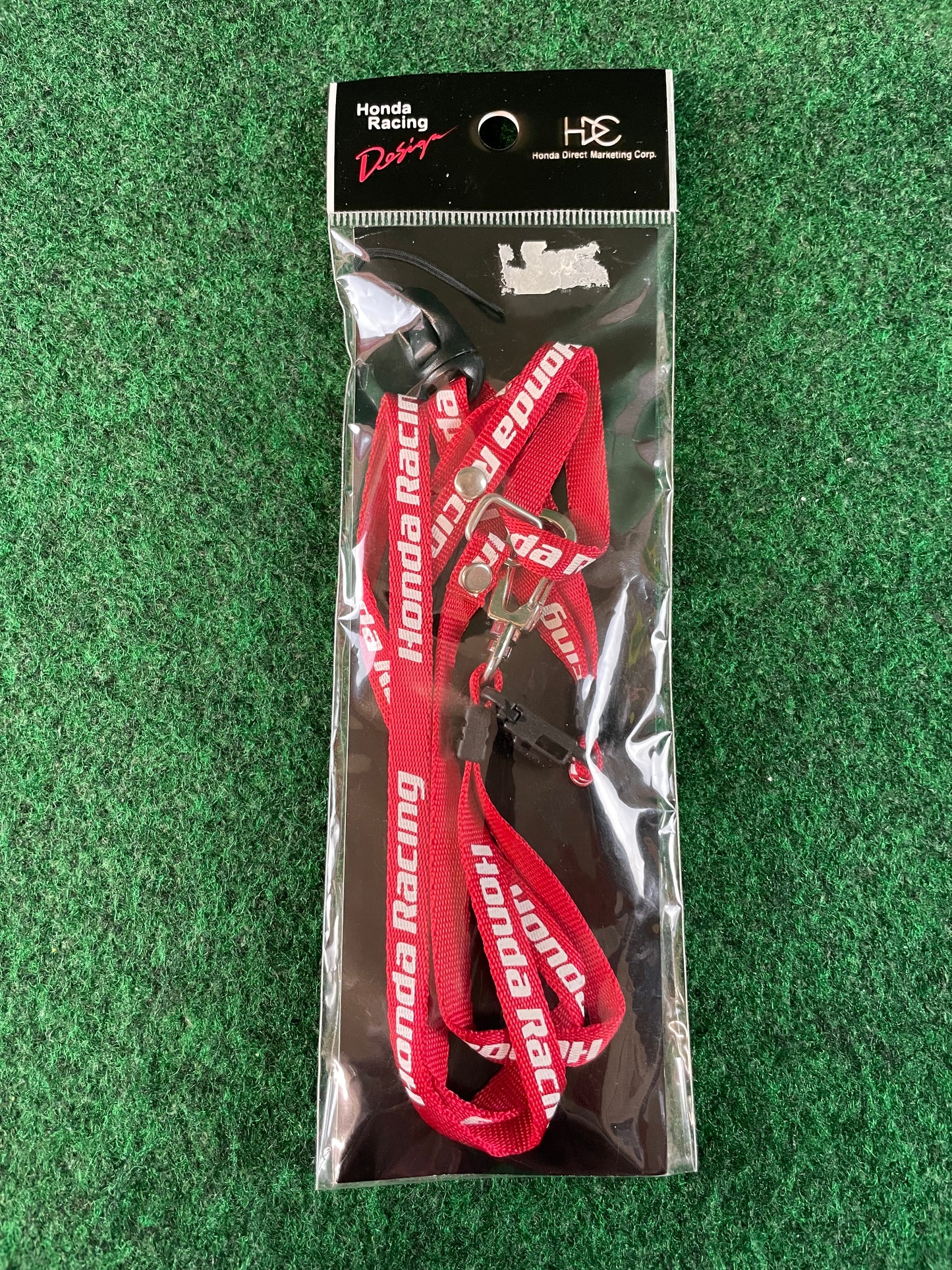 Honda Racing - Red/White Lanyard Keychain Thin Neck Strap
