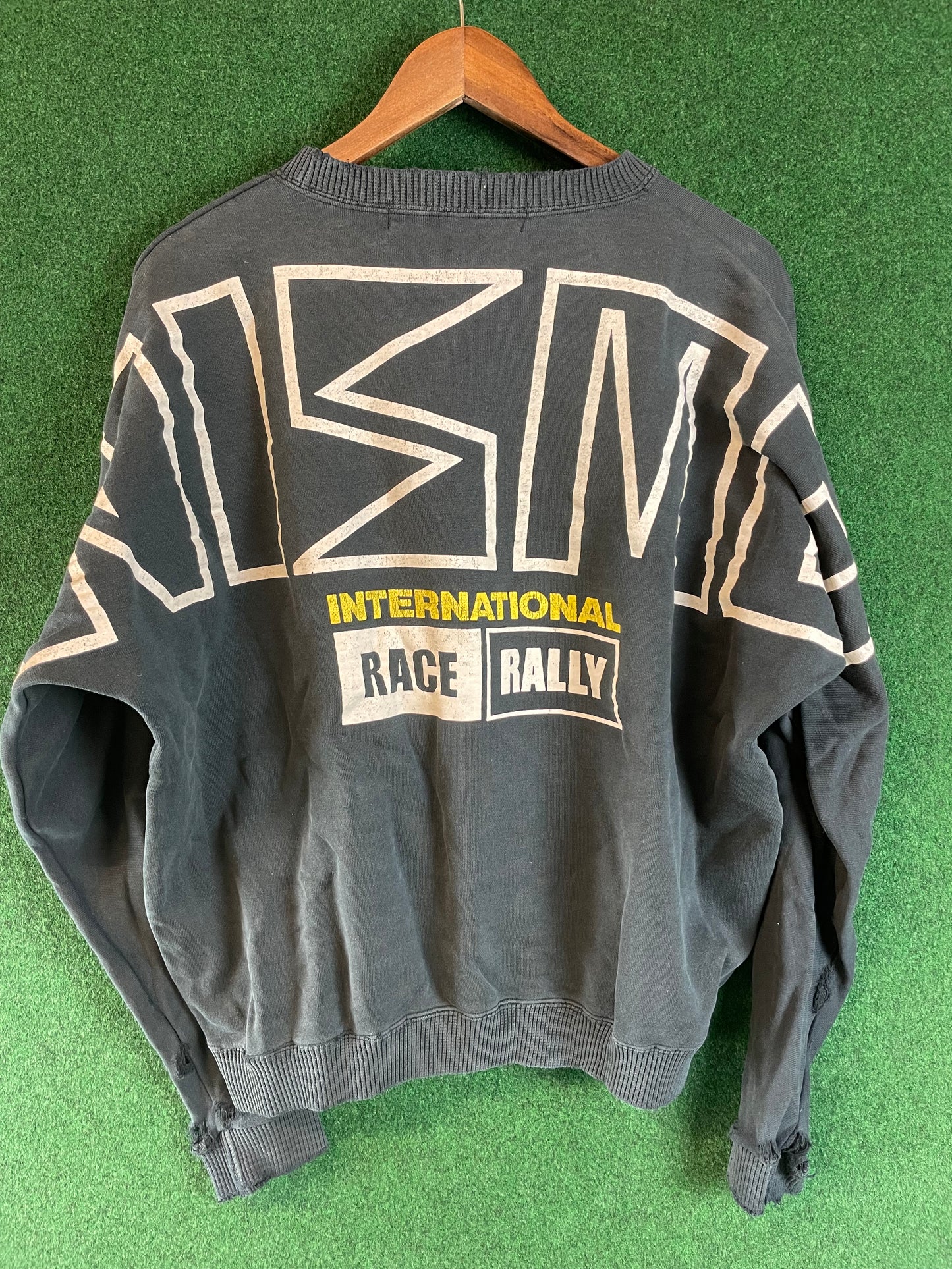 NISMO - Nissan International Race & Rally Team Vintage Black Sweatshirt