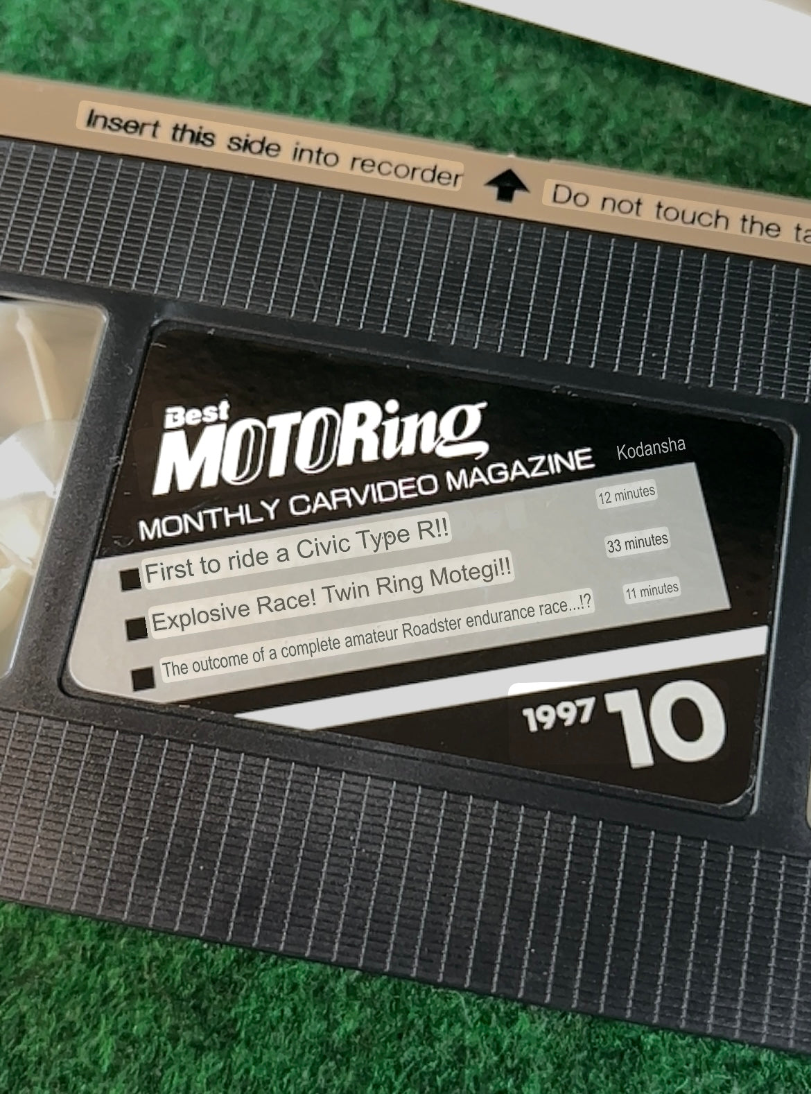 Best Motoring VHS October & December - 1997