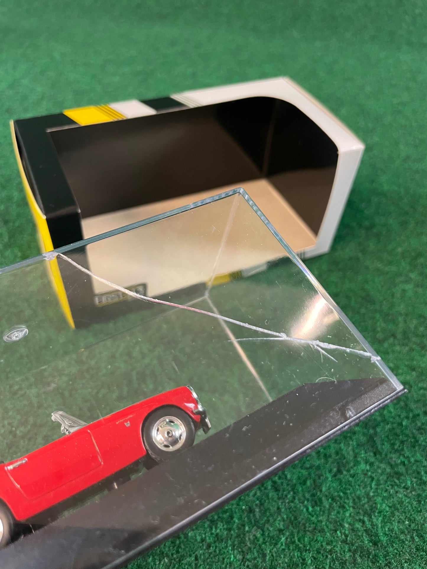 First43 Honda S800 Red Roof Open 1/43 Scale Diecast
