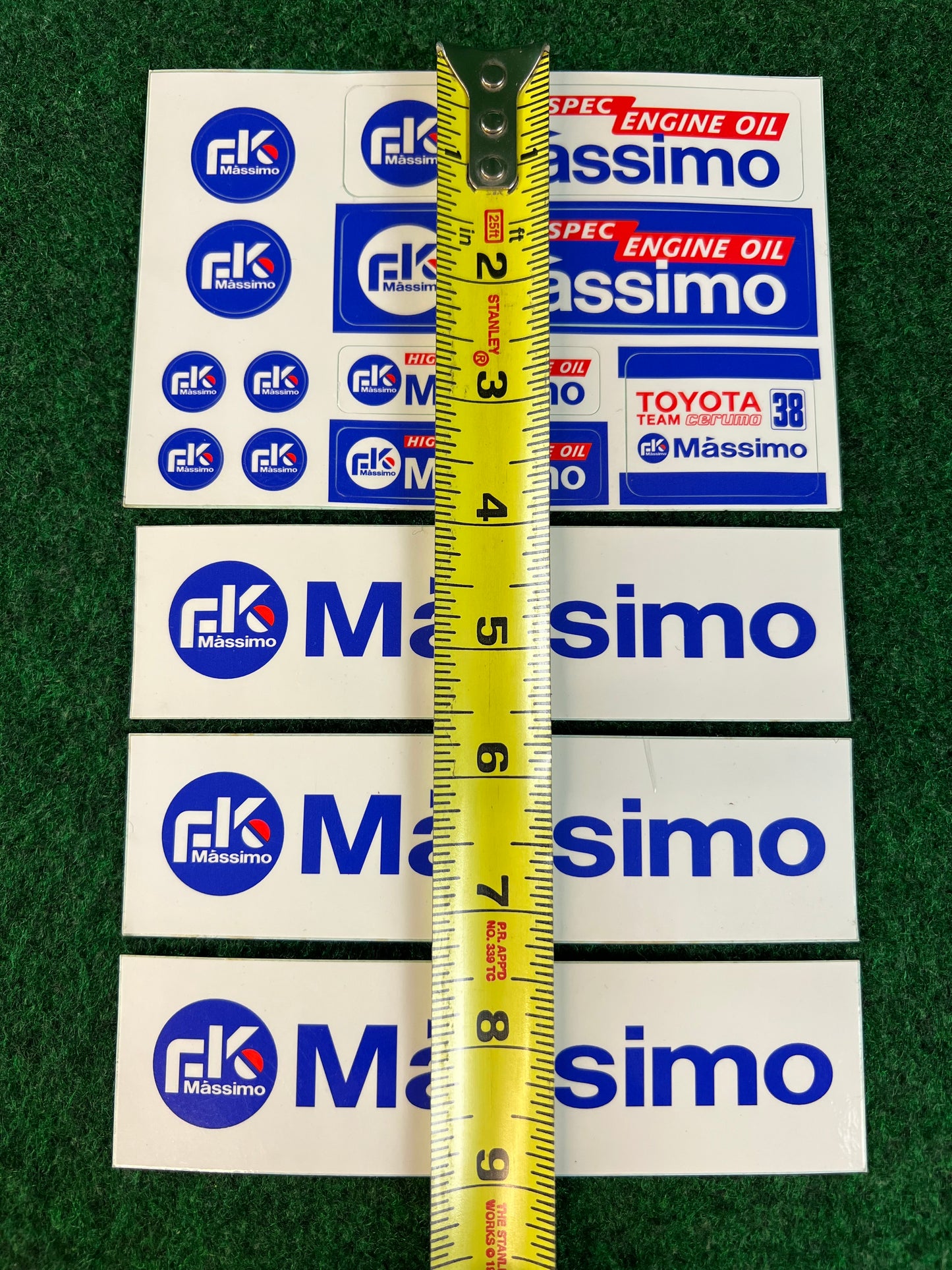 Fk Massimo - JGTC Toyota Supra Sticker Set