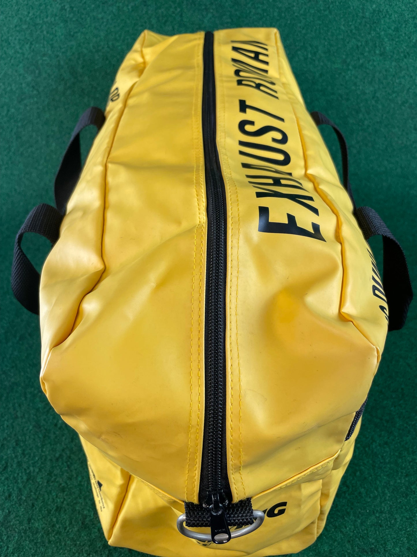 DUNLOP - Vintage Yellow Duffel Travel Bag