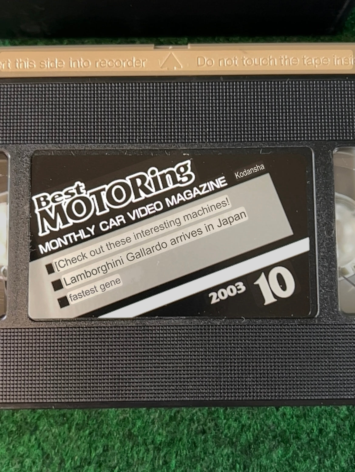 Best Motoring VHS - October & December 2003