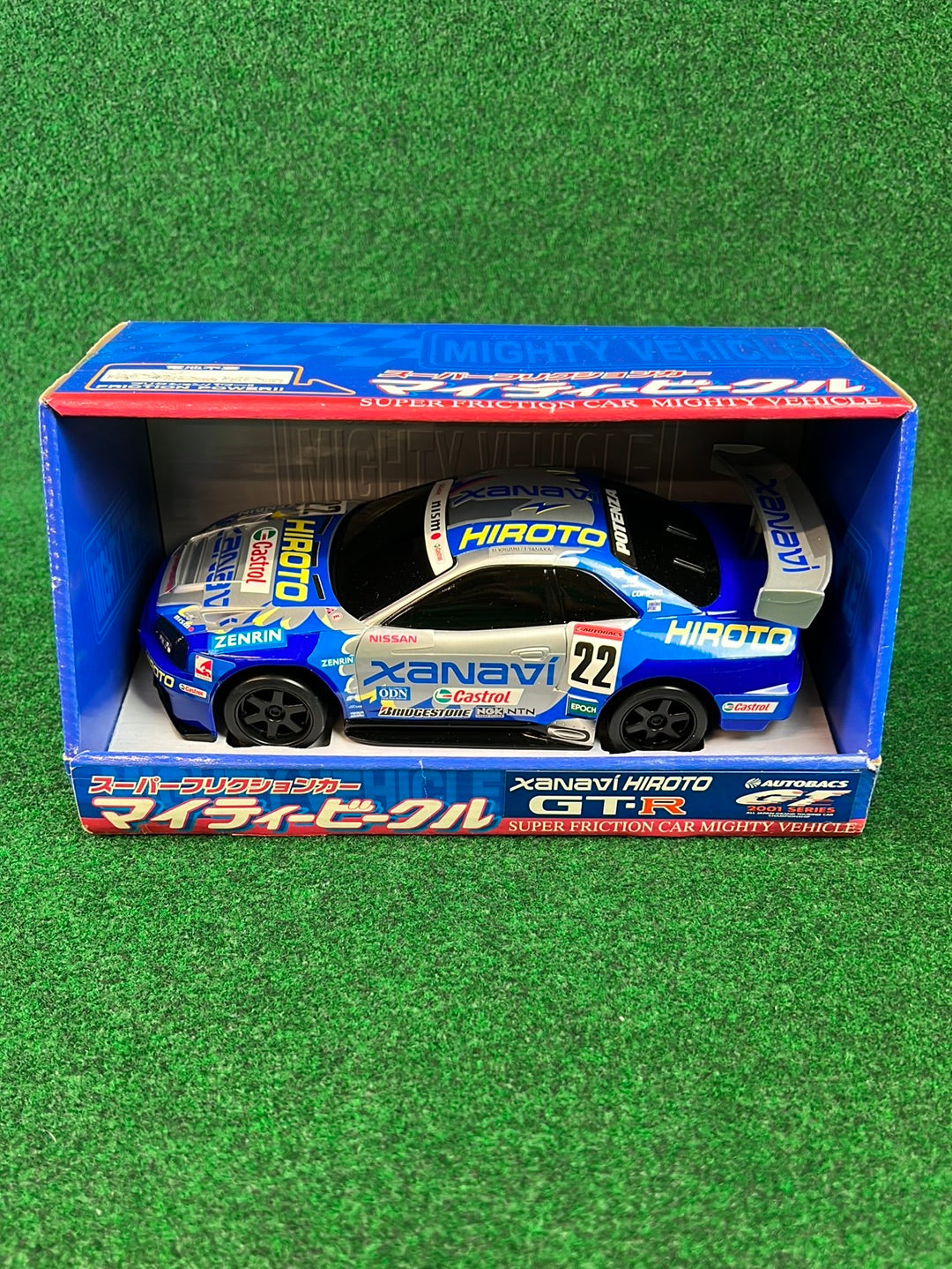 XANAVI JGTC 2001 Nissan Skyline R34 GTR (Super Friction) Toy Car