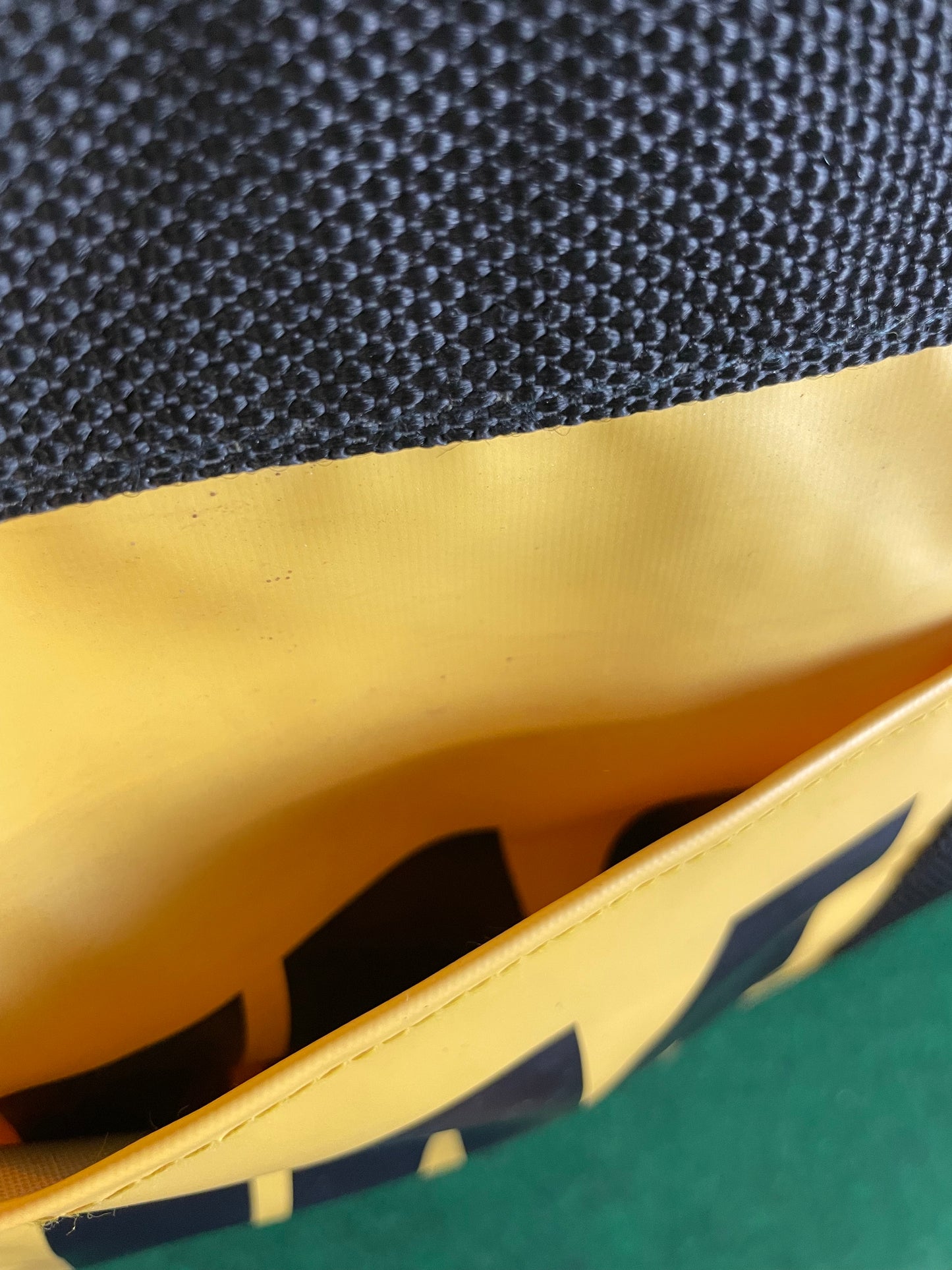 DUNLOP - Vintage Yellow Duffel Travel Bag