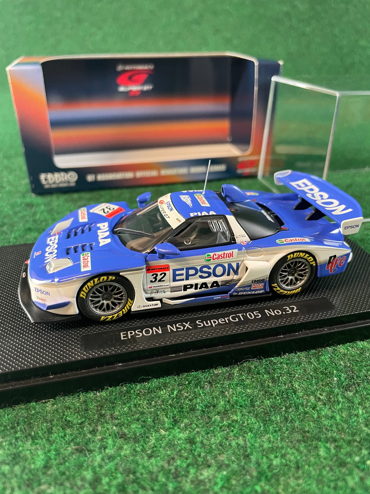 EBBRO - SuperGT 2005 EPSON Honda NSX 1/43 Scale Diecast