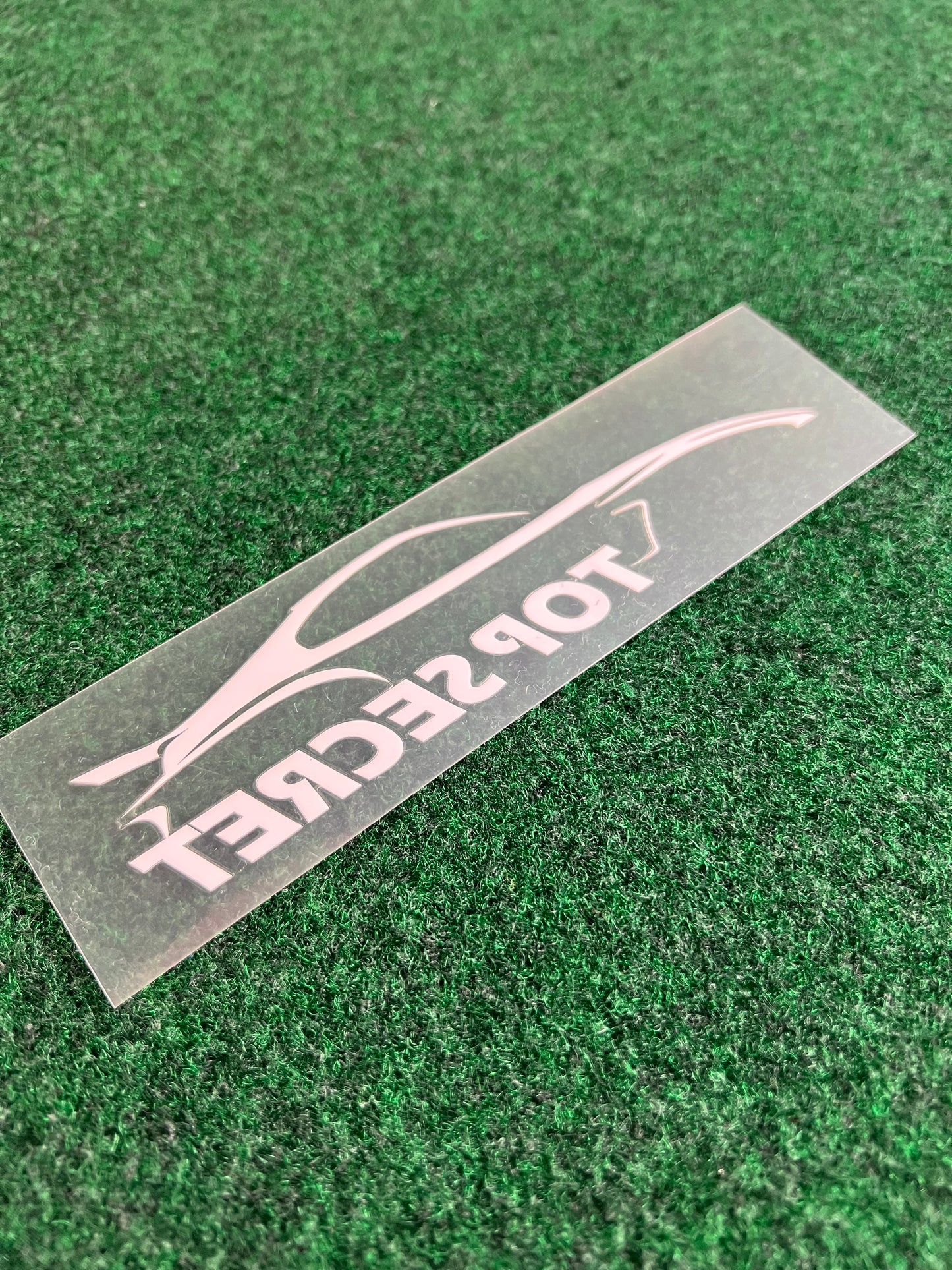 Top Secret - Towel and Decal Set