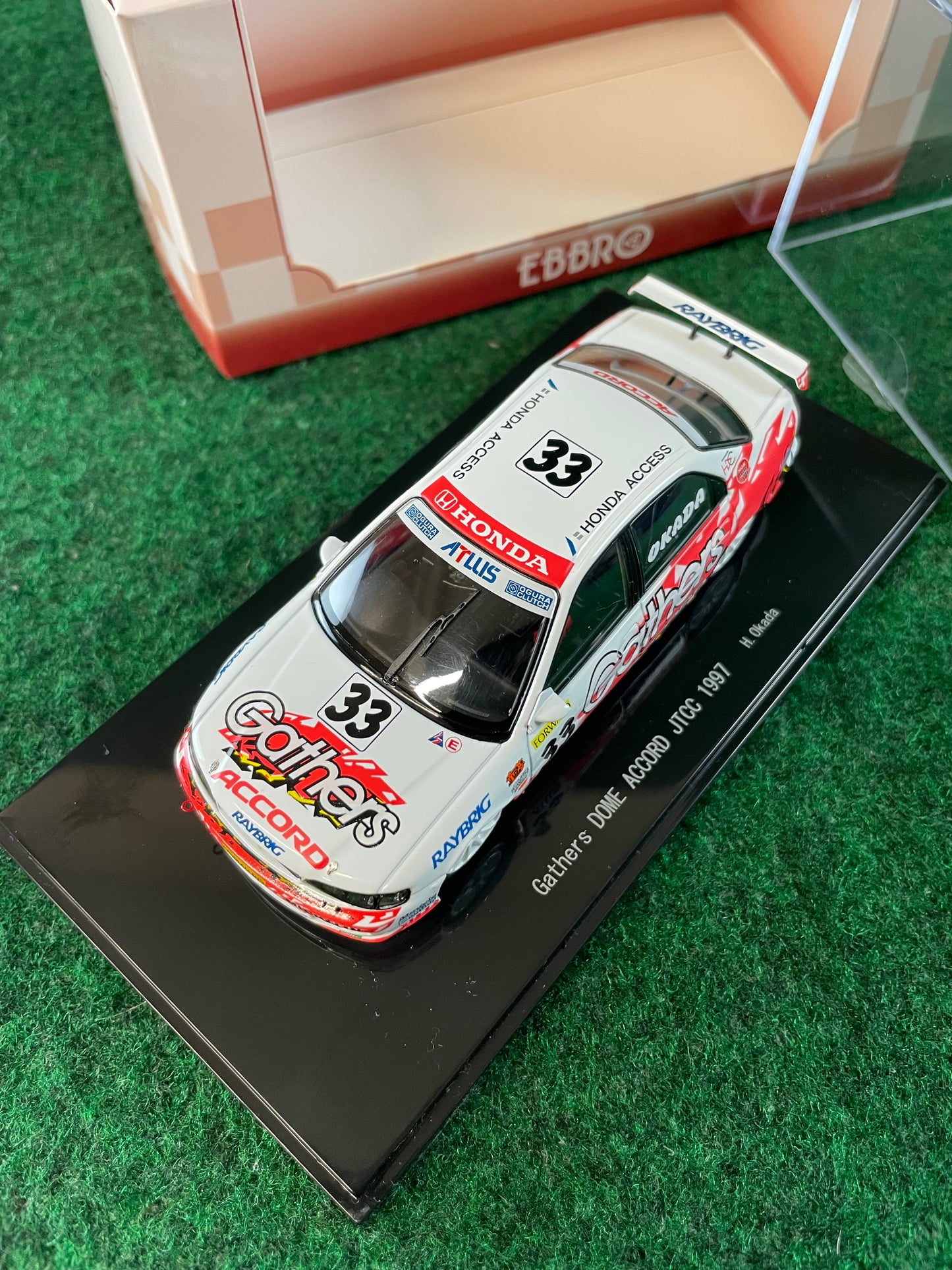 EBBRO - 1997 JTCC Gathers DOME No. 33 Honda Accord 1/43 Scale Diecast