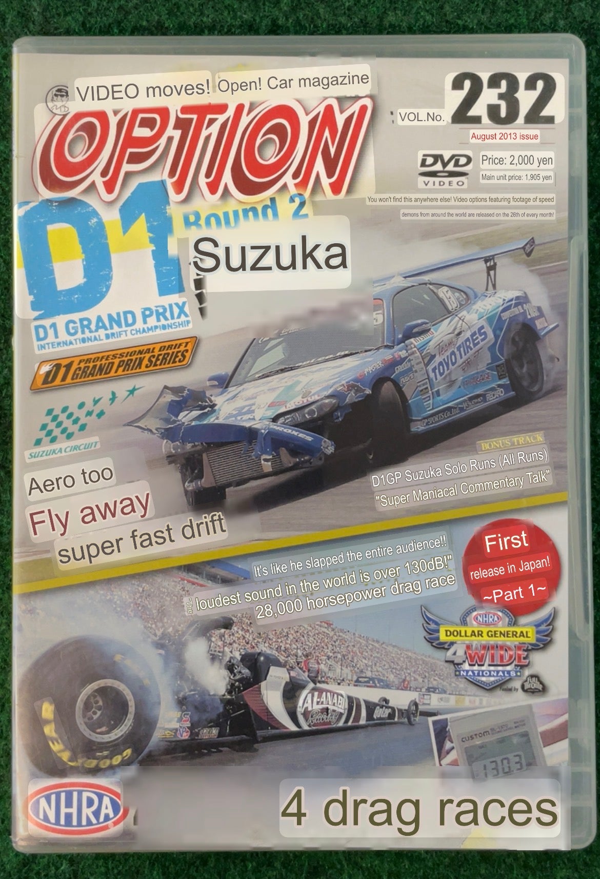 Option Video DVD - Vol. 232