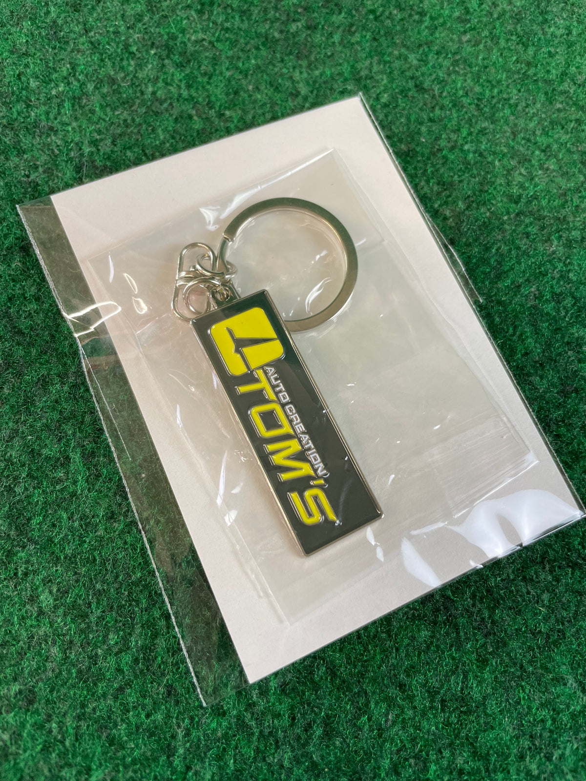 TOM'S Emblem Metal Keychain Collection - Brand Logo from 1974