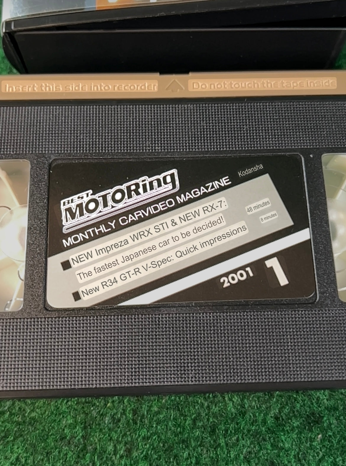 Best Motoring VHS - December 2000 & January 2001