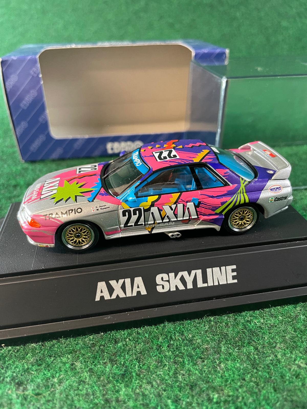 EBBRO Nissan Skyline R32 GTR AXIA Group A Racecar 1/43 Diecast