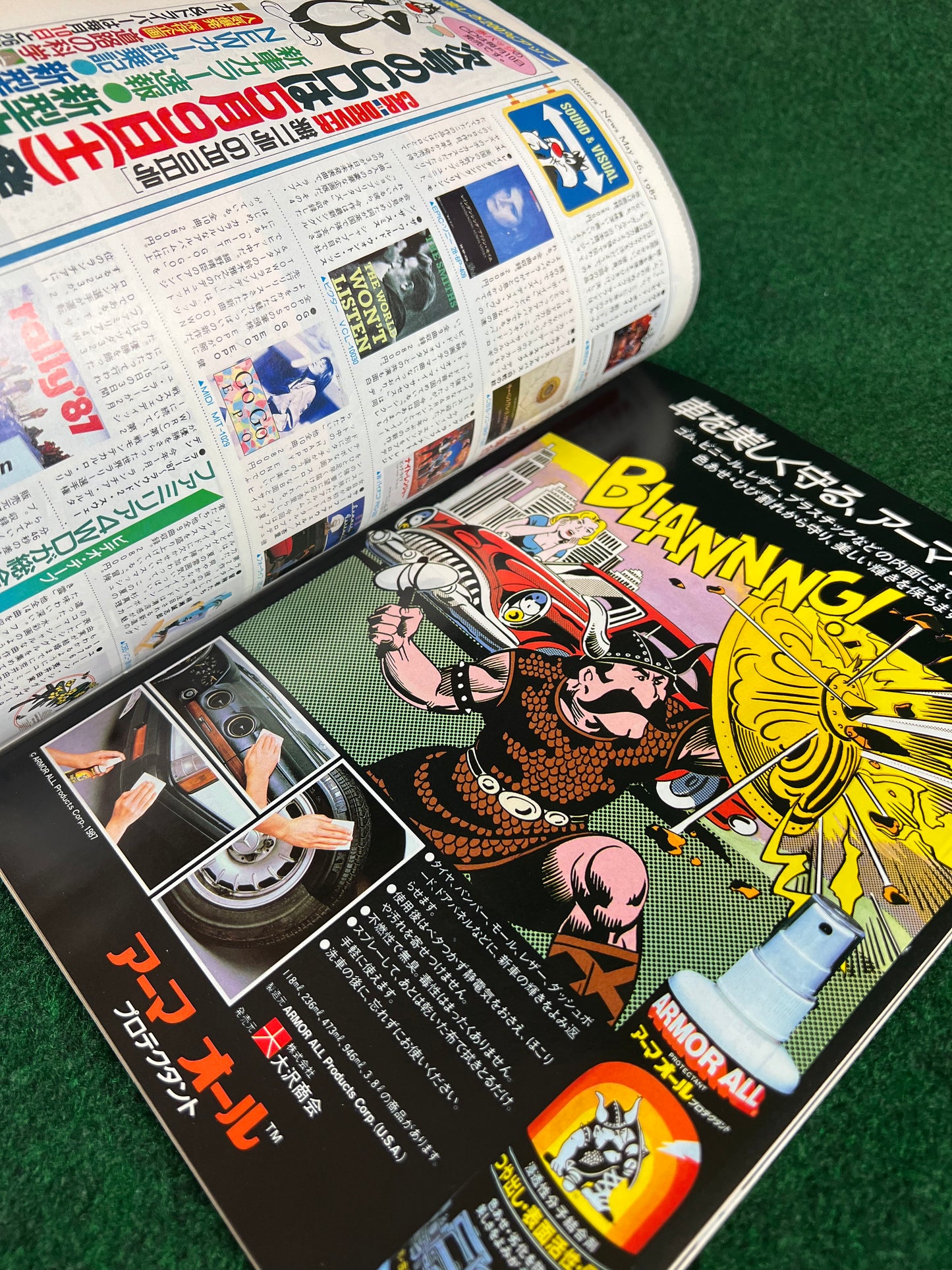 Car and Driver Japan - 5/26/2987 & 2/26/1988 Magazine Set