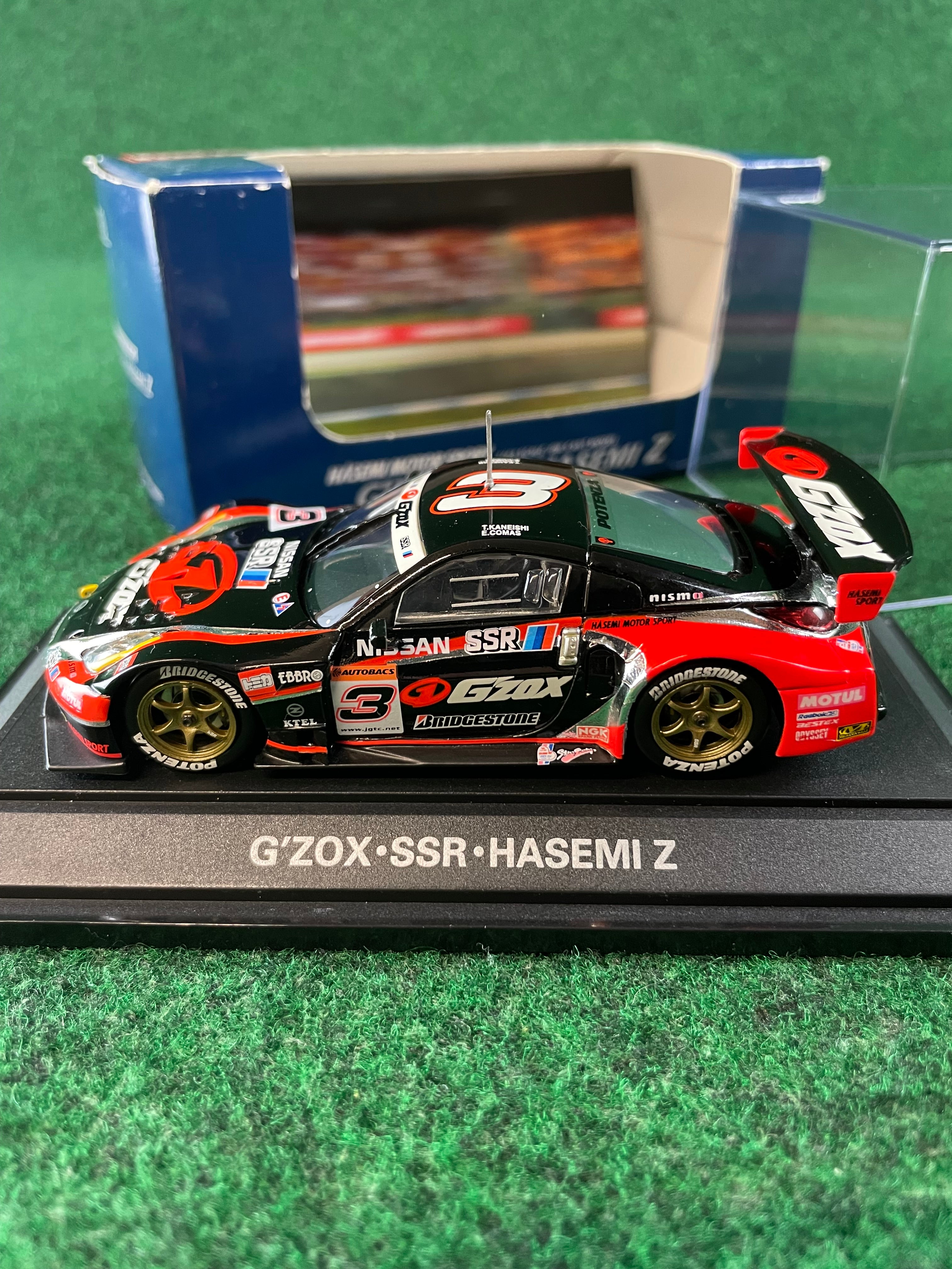 Tomy EBBRO - JGTC G'Zox Hasemi Nissan Fairlady Z 1/43 Scale