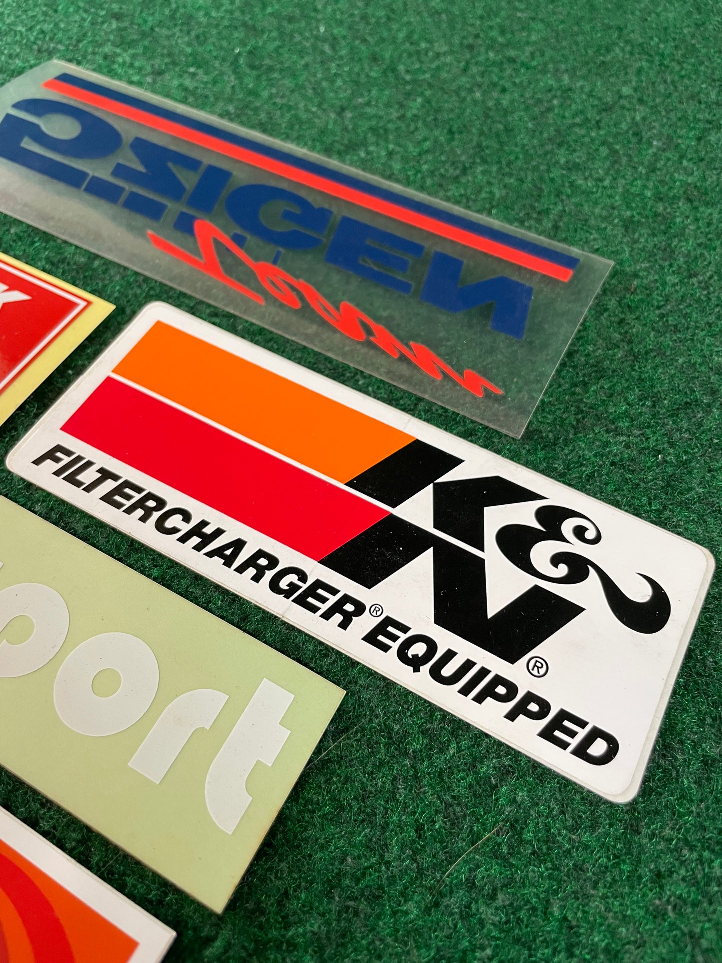 5zigen, Work Wheels, Launsport, ENEOS & K&N Sticker Set