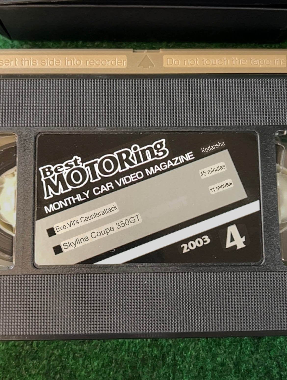 Best Motoring VHS - April & August 2003