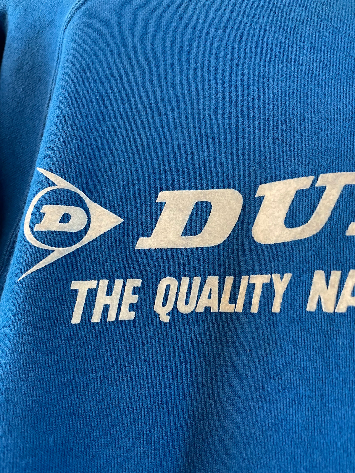 DUNLOP Motorsport - Vintage Blue Front Pocket Sweatshirt