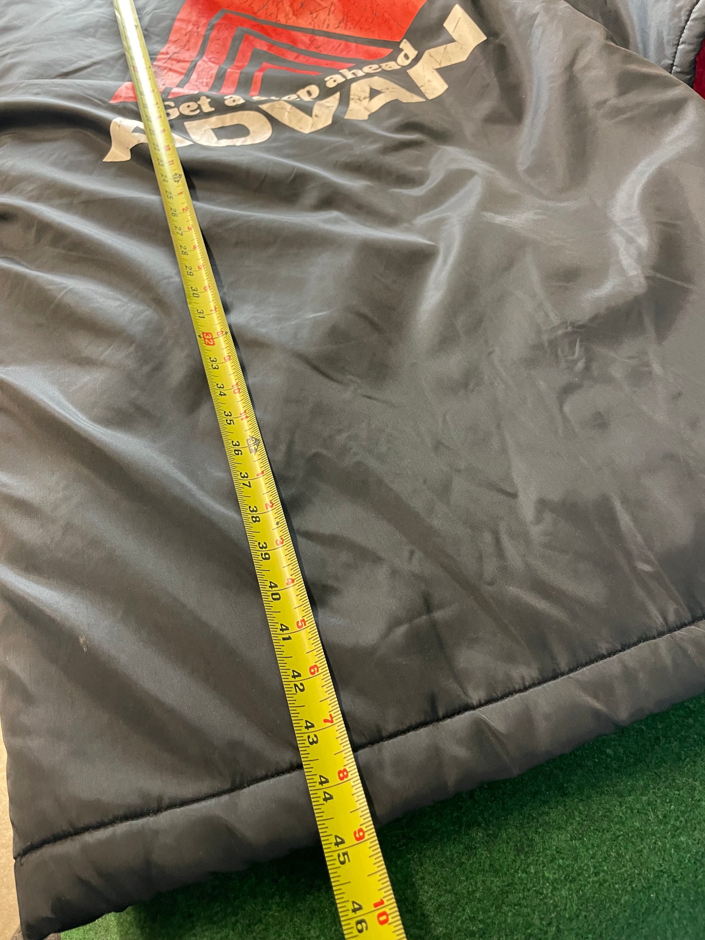 ADVAN - Get a Step Ahead Vintage Black Insulated Bench Coat