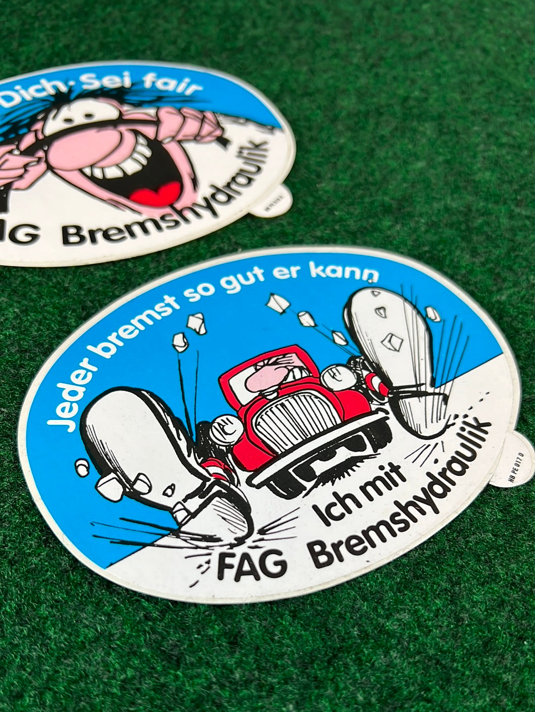 FAG Hydrolic Brakes Compant German Market Sticker Set of 2