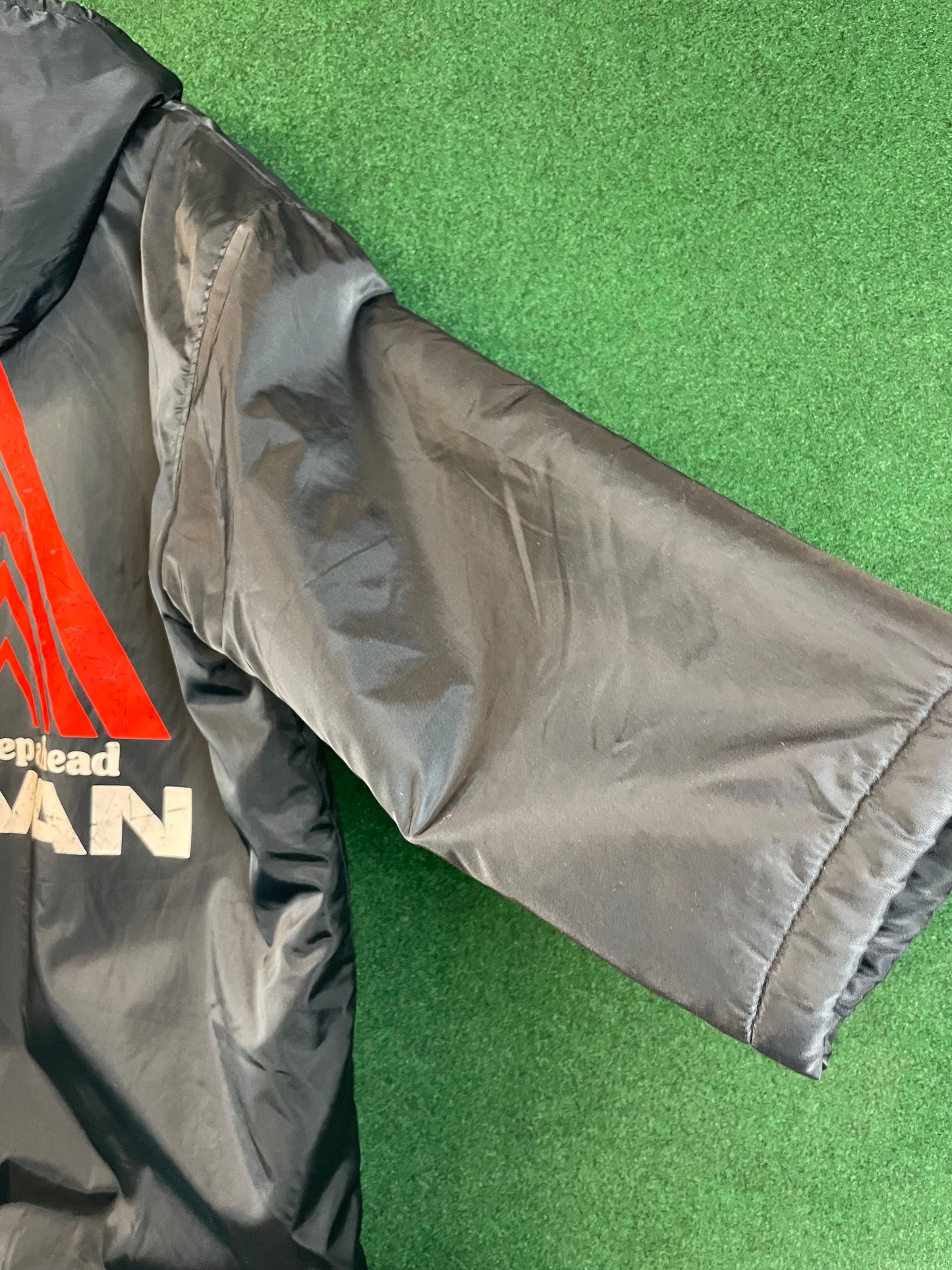 ADVAN - Get a Step Ahead Vintage Black Insulated Bench Coat