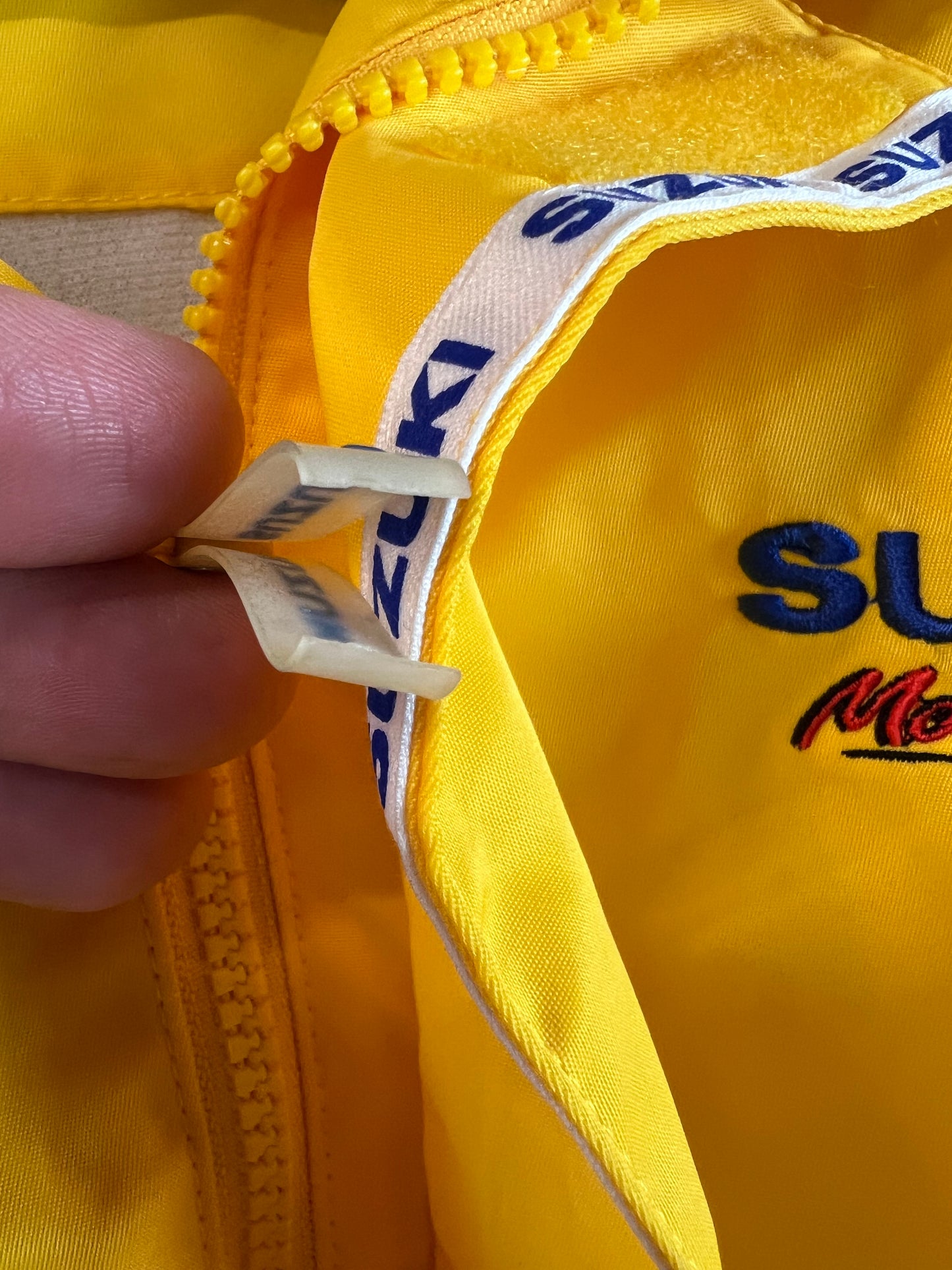 Suzuki Motorsports Racing Yellow Jacket