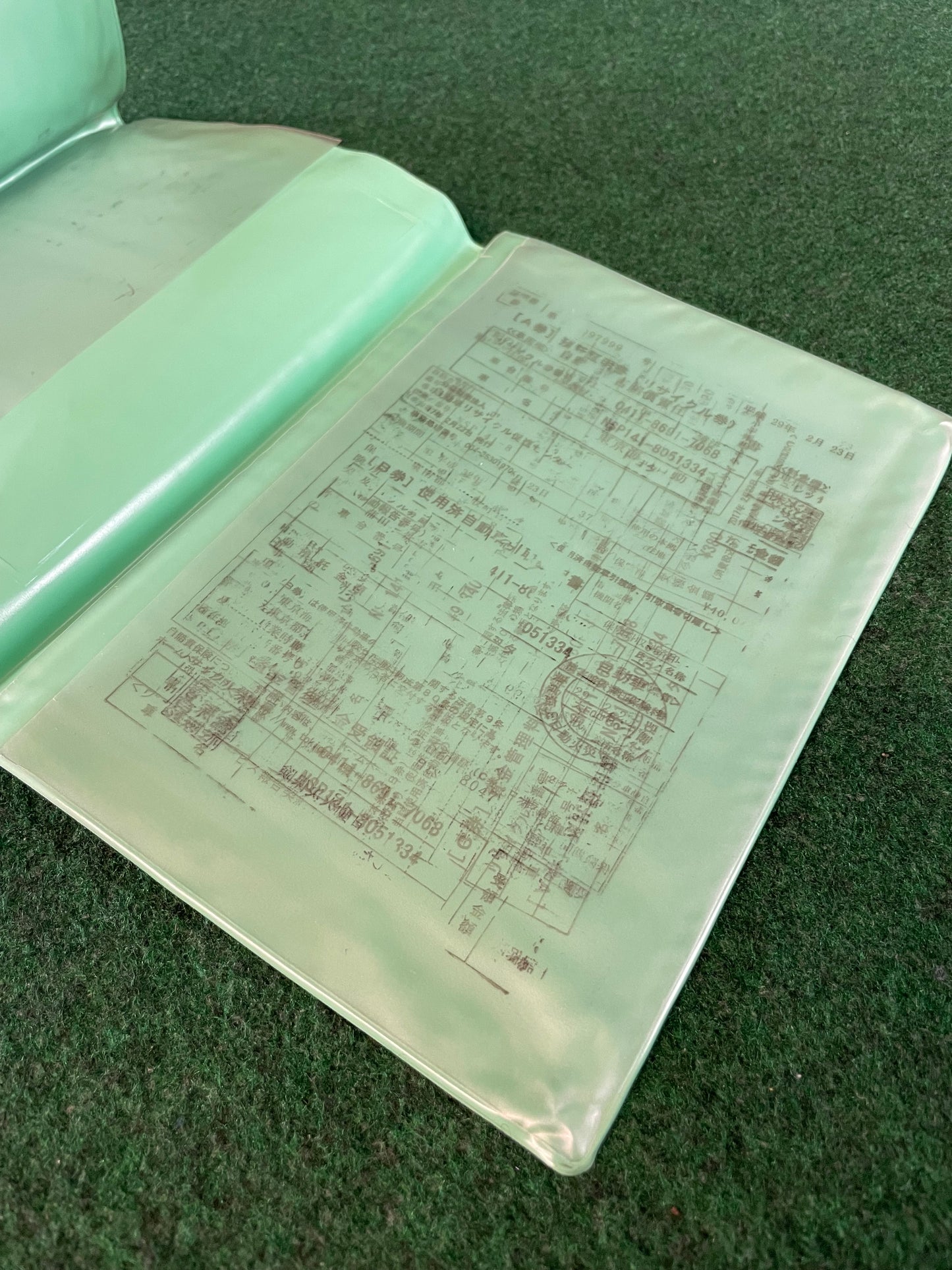 Toyota Corolla Nankai - Japanese Dealership Document Folder Case