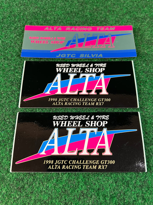 ALTA RACING TEAM - JGTC Nissan Silvia & Mazda RX7 Sticker Set