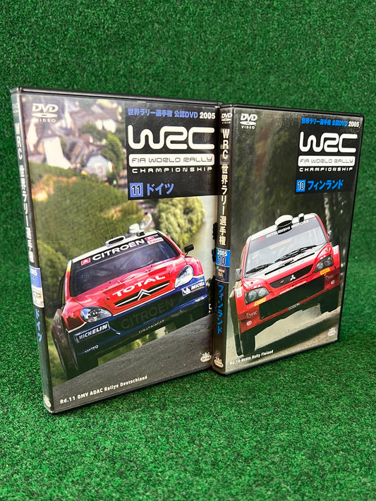 WRC DVD - World Rally Championship 2005  Round 10 & 11 Set