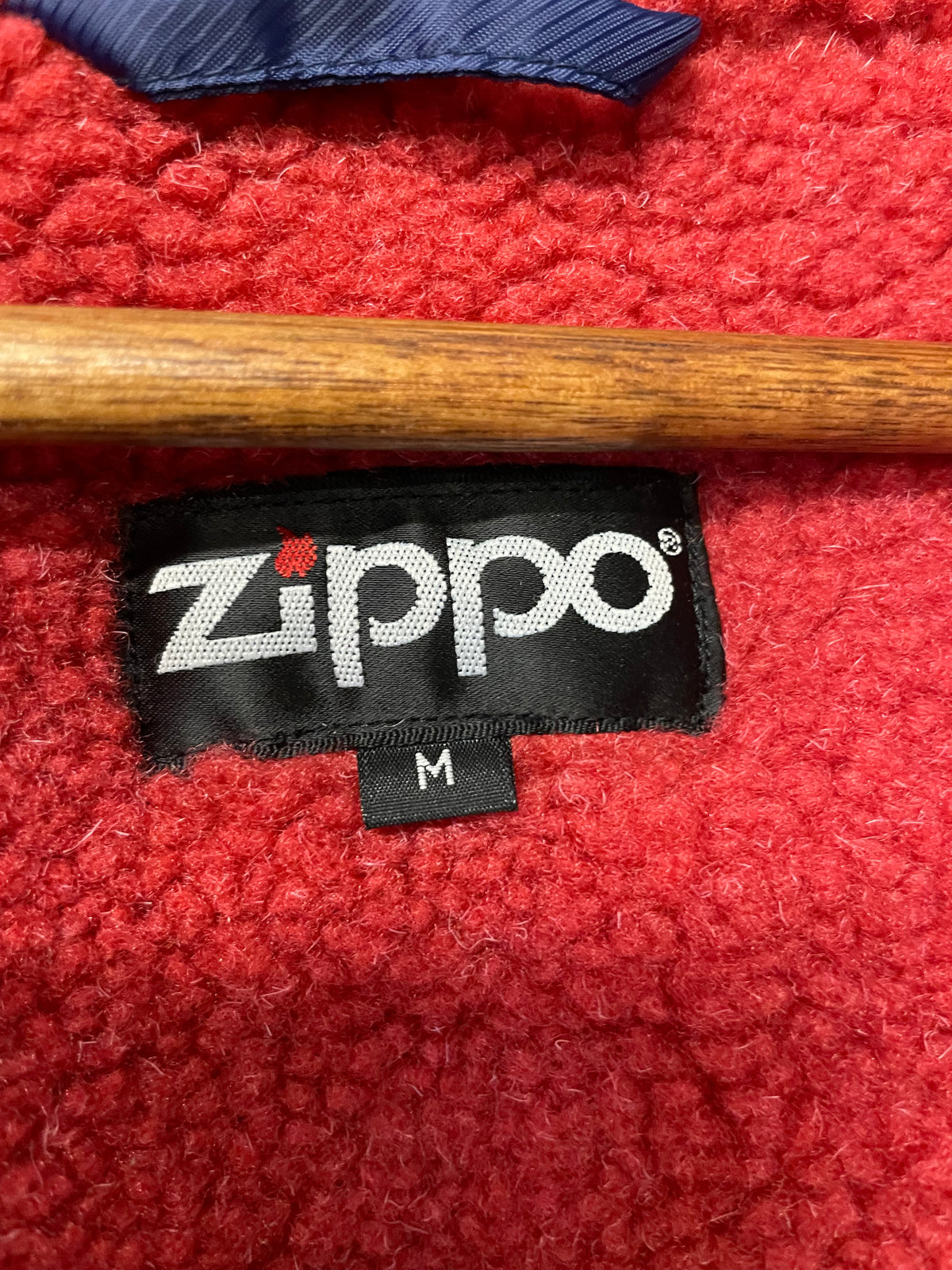 Zippo - Navy Blue & Red Insulated Bench Coat