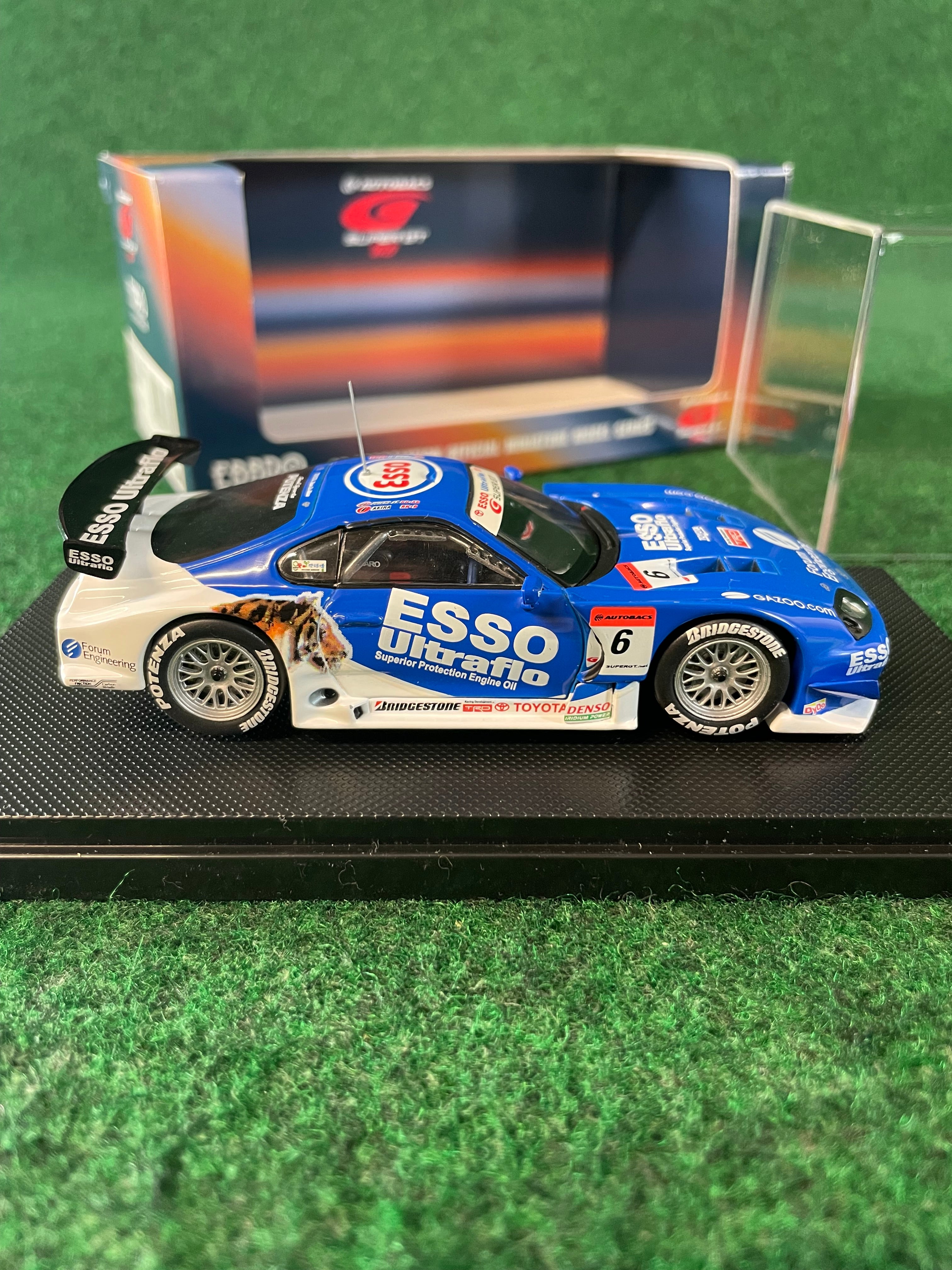 EBBRO Super GT 2005 ESSO Ultraflo Toyota Supra 1/43 Scale Diecast
