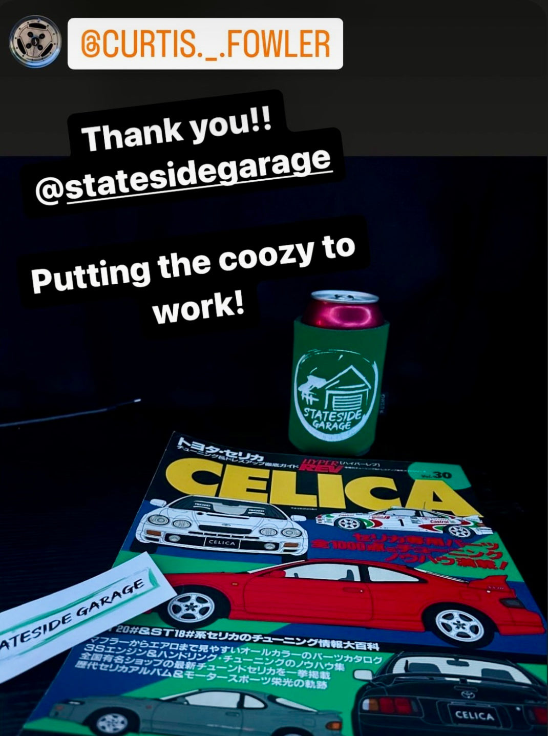 Stateside Garage - Can Koozies & Candy Pack