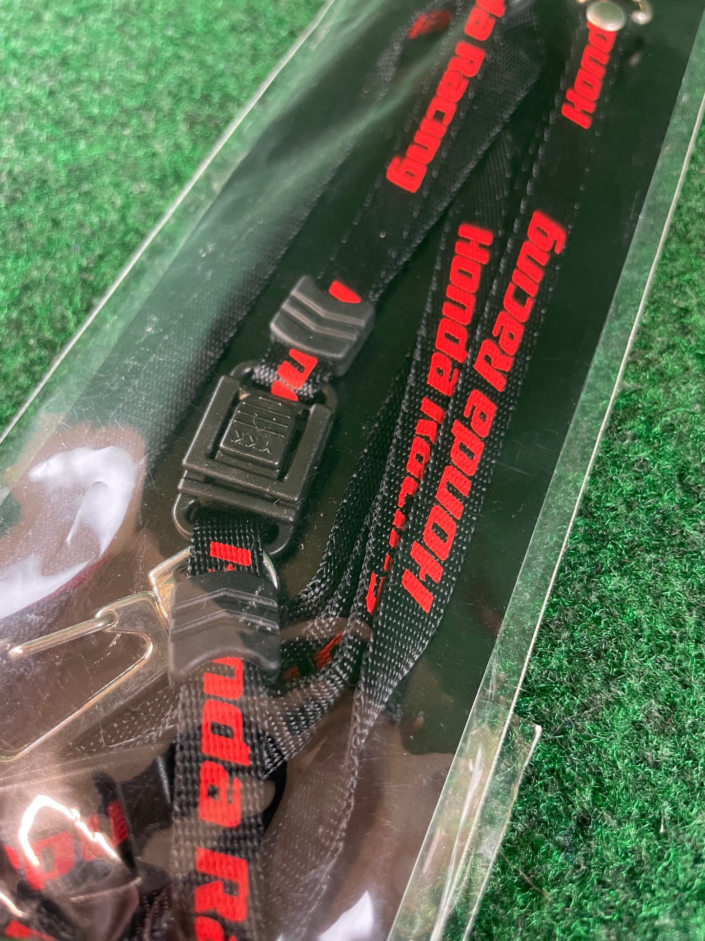 Honda Racing - Black/Red Lanyard Keychain Thin Neck Strap