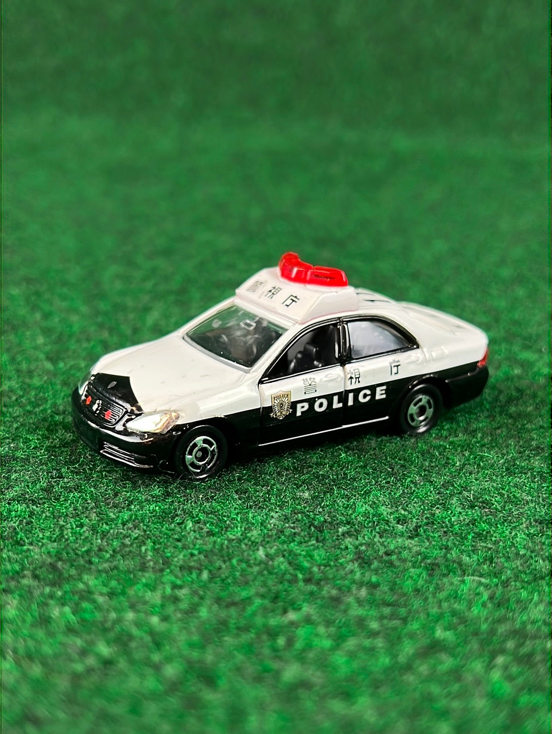 TOMICA Cargo Delivery Van and Toyota Crown Japanese Police Toy Car Set