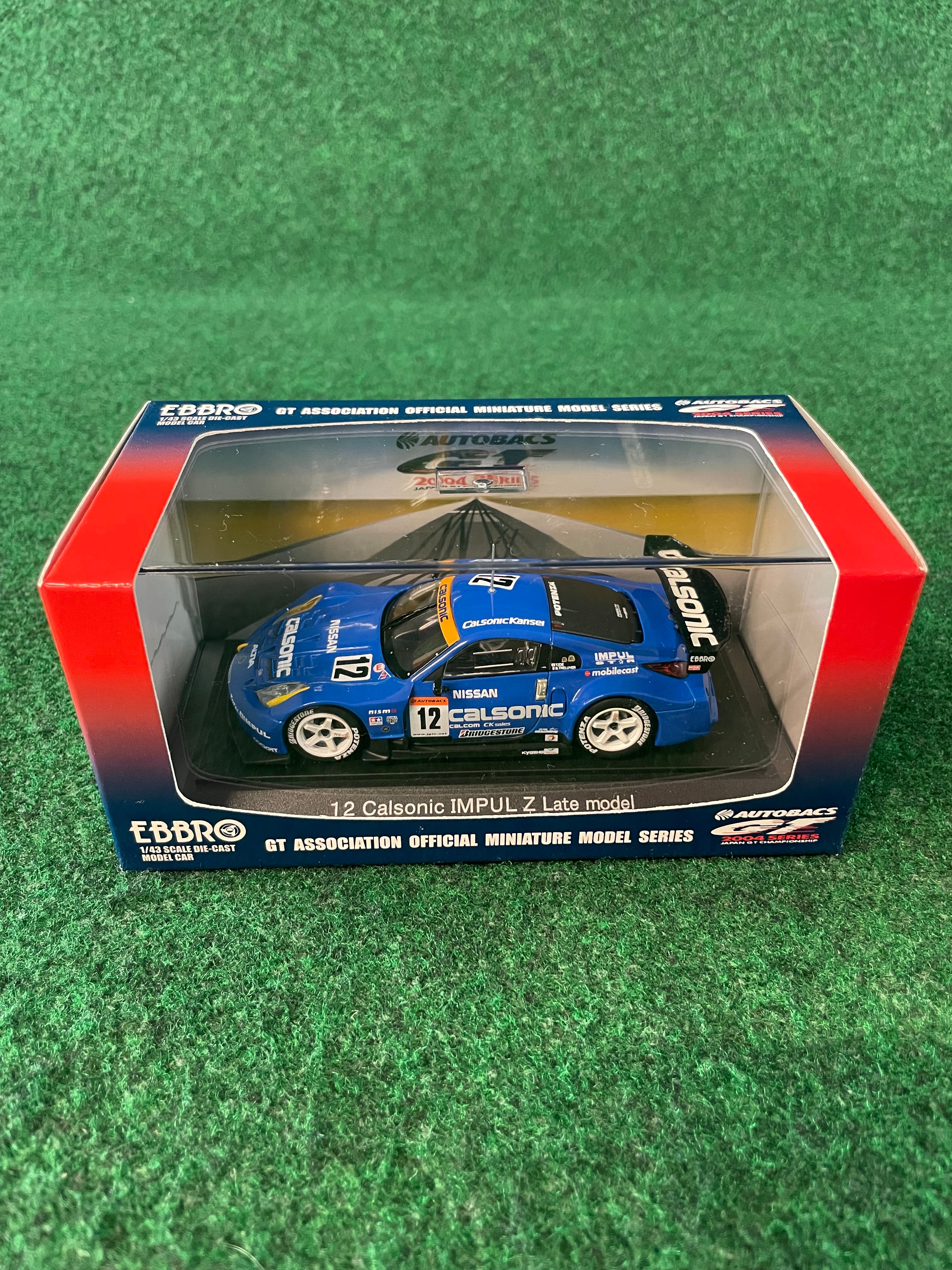 EBBRO JGTC 2004 Calsonic IMPUL Nissan Fairlady Z Late 1/43 Scale